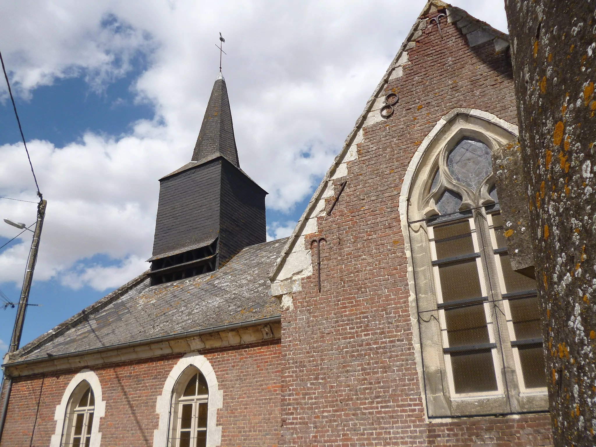 Photo showing: Eglise Saint-Lucien à Fumechon, sur la commune de Catillon-Fumechon (Oise).