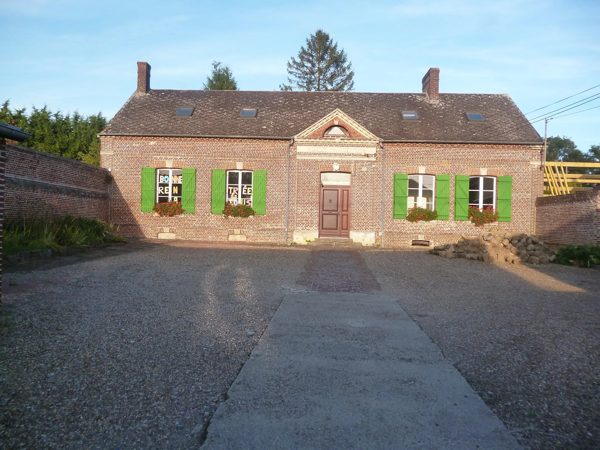 Photo showing: Bibliothèque municipale de la commune d'Ansauvillers (Oise).