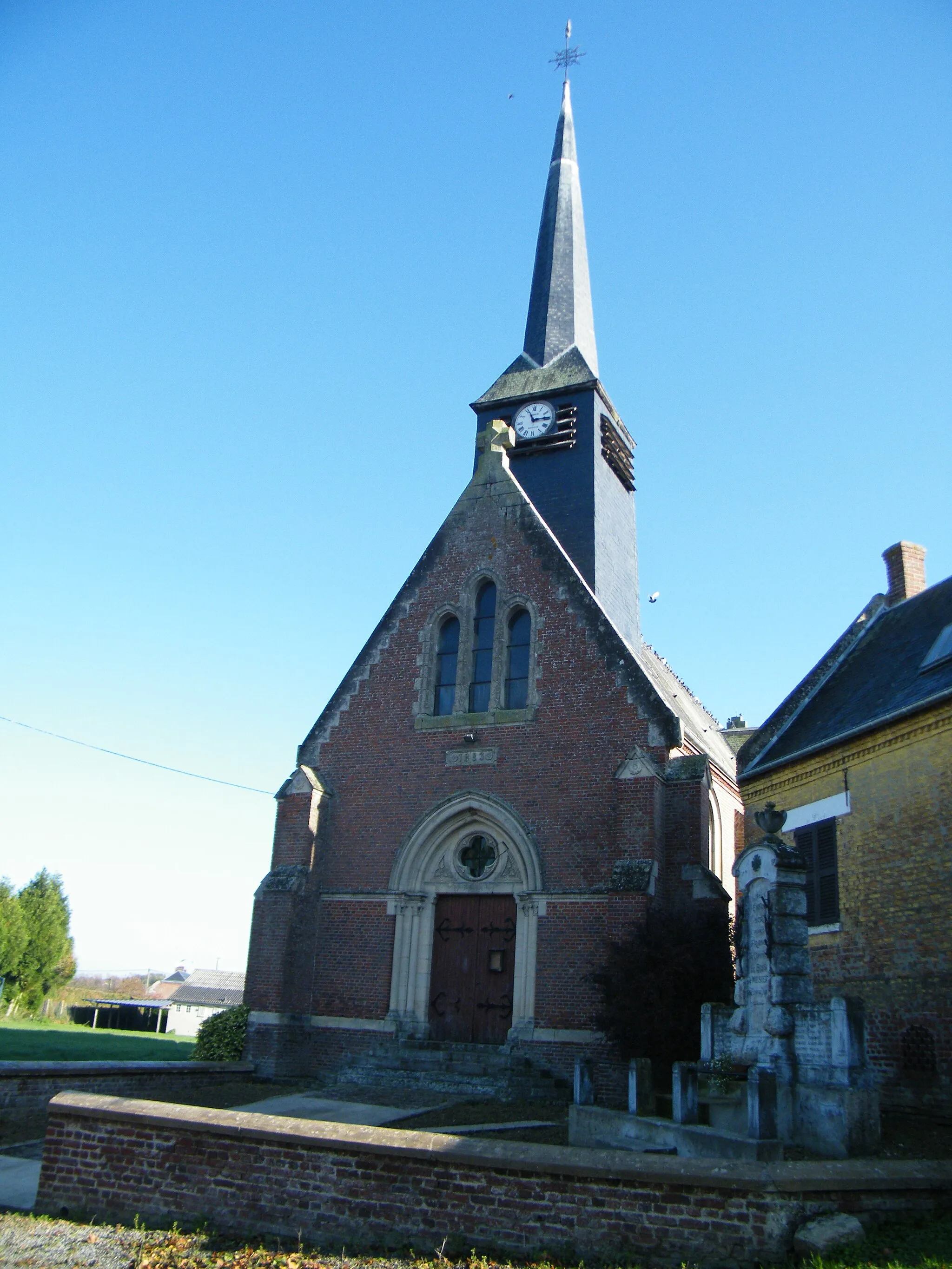 Photo showing: L'église.