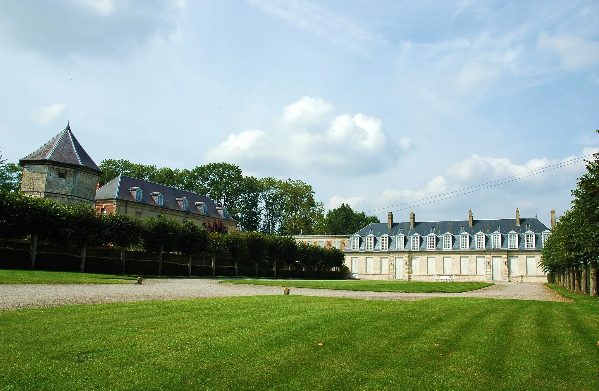 Photo showing: Marieux, Somme, France, château.