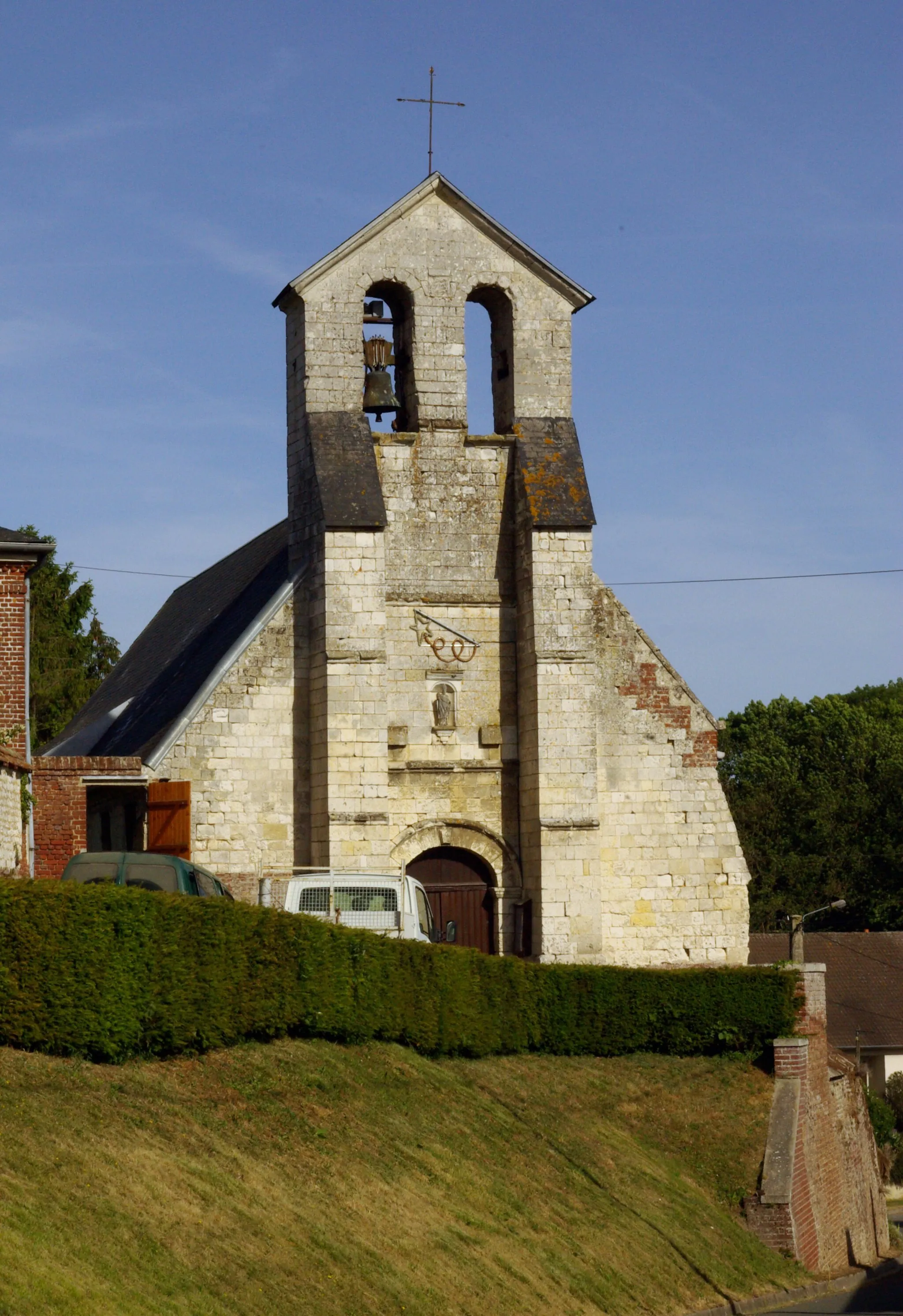 Photo showing: Saint Gregorius Church, Vauchelles-lès-Authie (Somme, France)