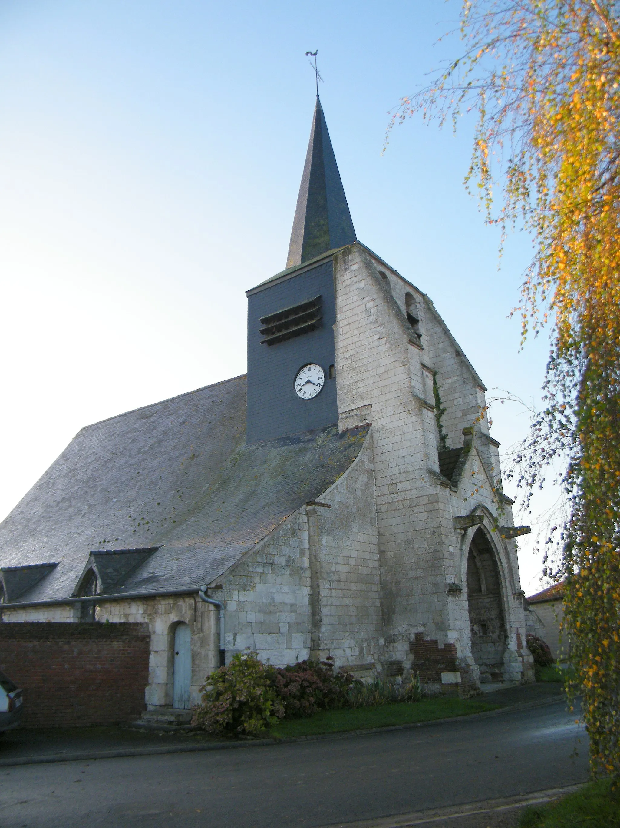 Photo showing: L'église.