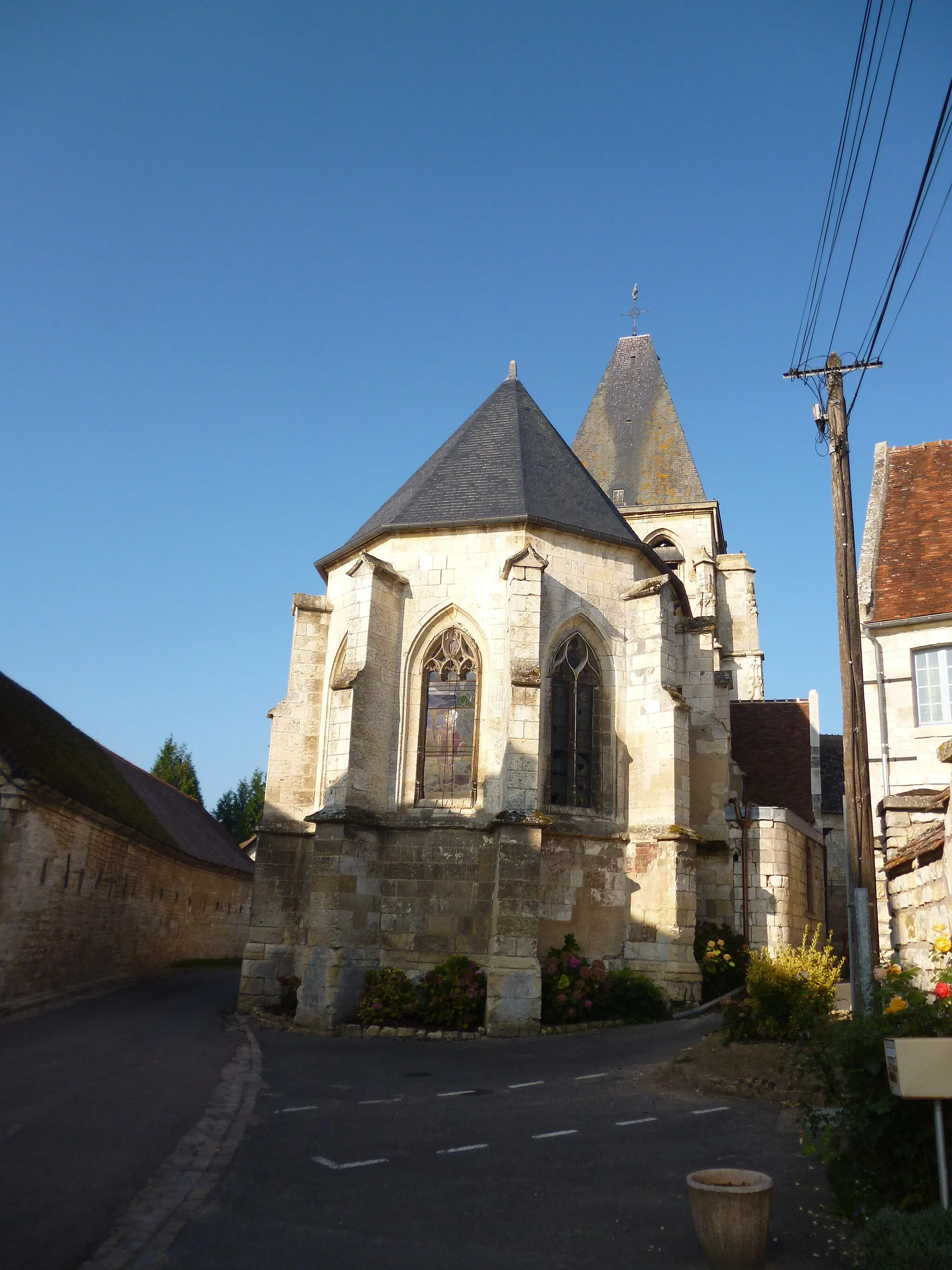 Photo showing: This building is indexed in the base Mérimée, a database of architectural heritage maintained by the French Ministry of Culture, under the reference PA00114728 .