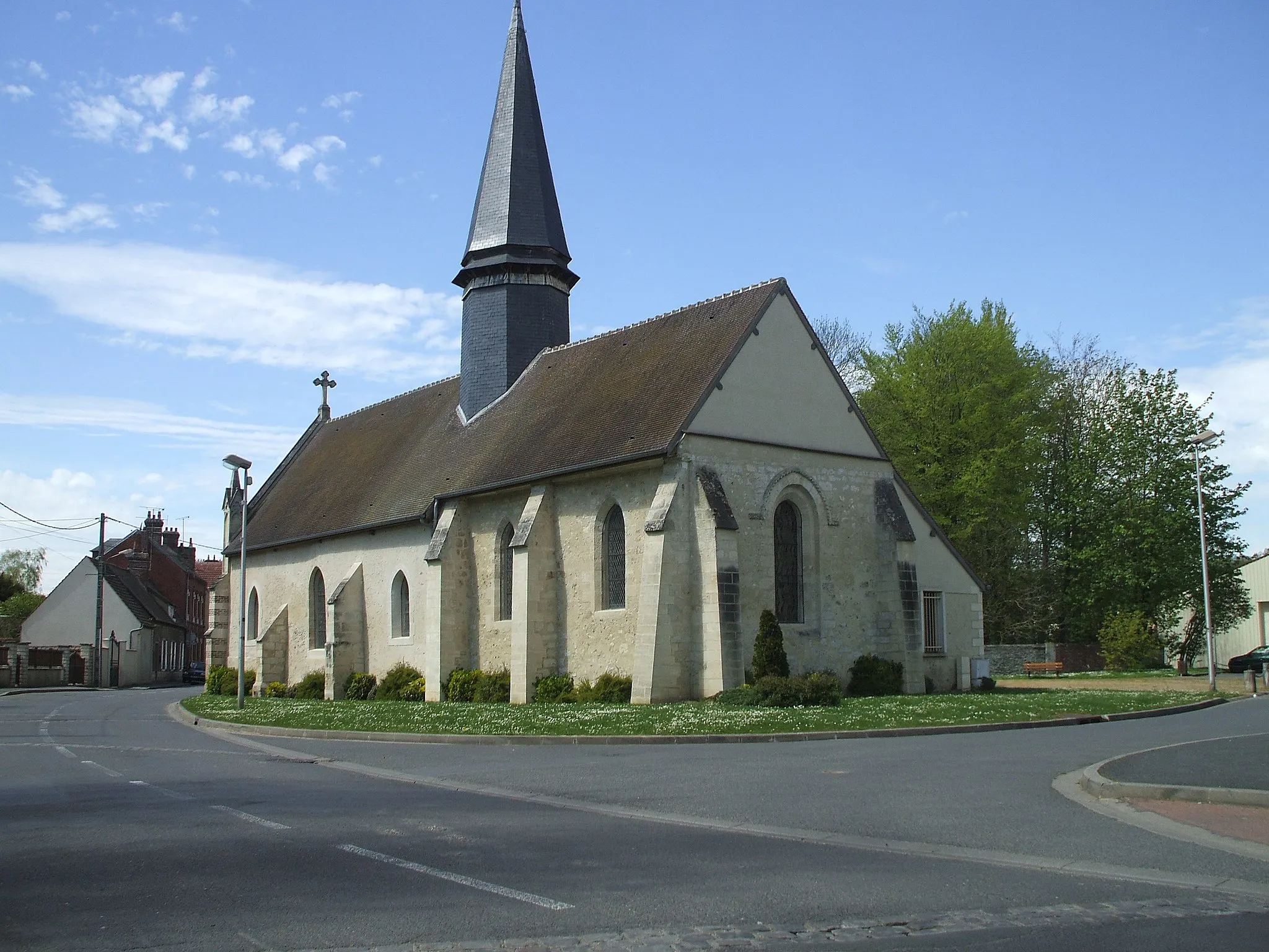 Photo showing: Église de esches oise france
