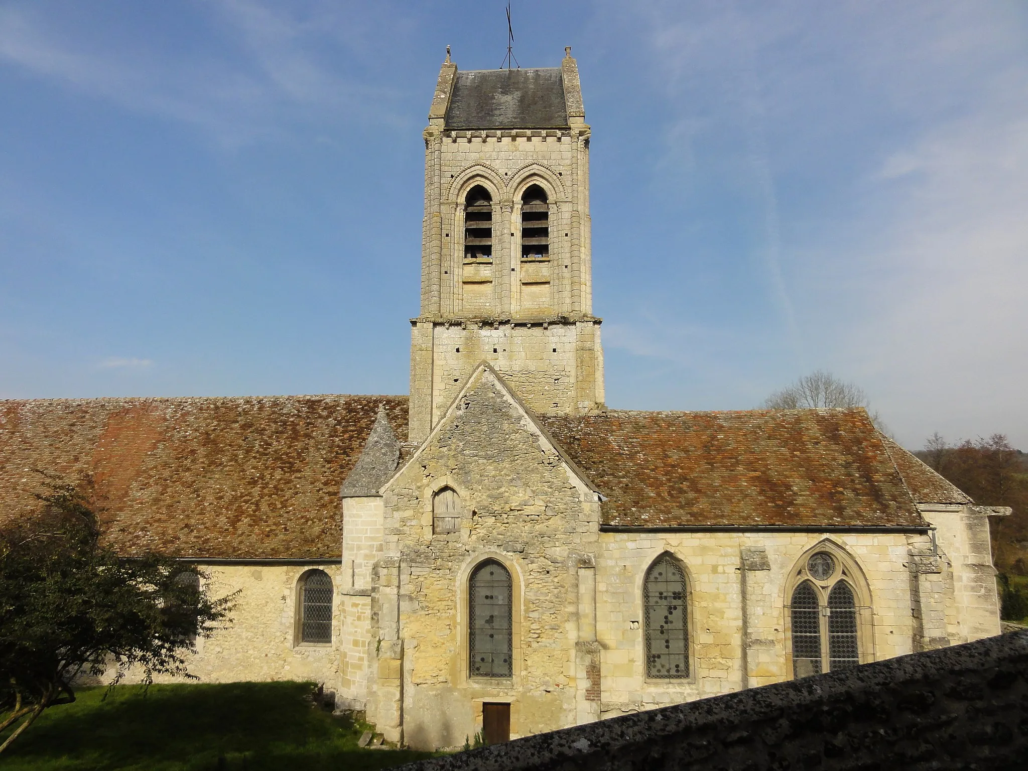 Photo showing: Église Saint-Léger de Delincourt - voir titre.