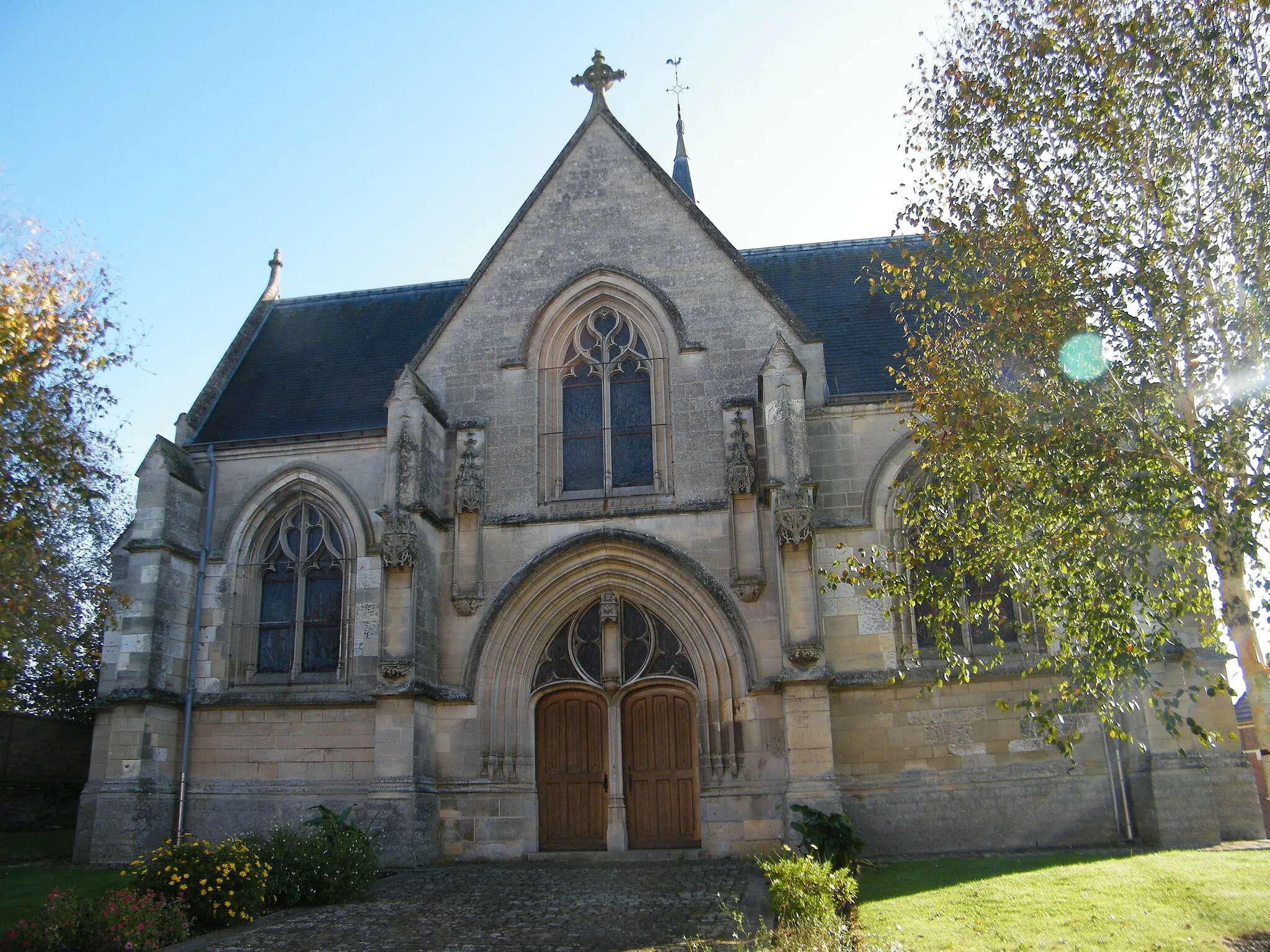 Photo showing: L'église.