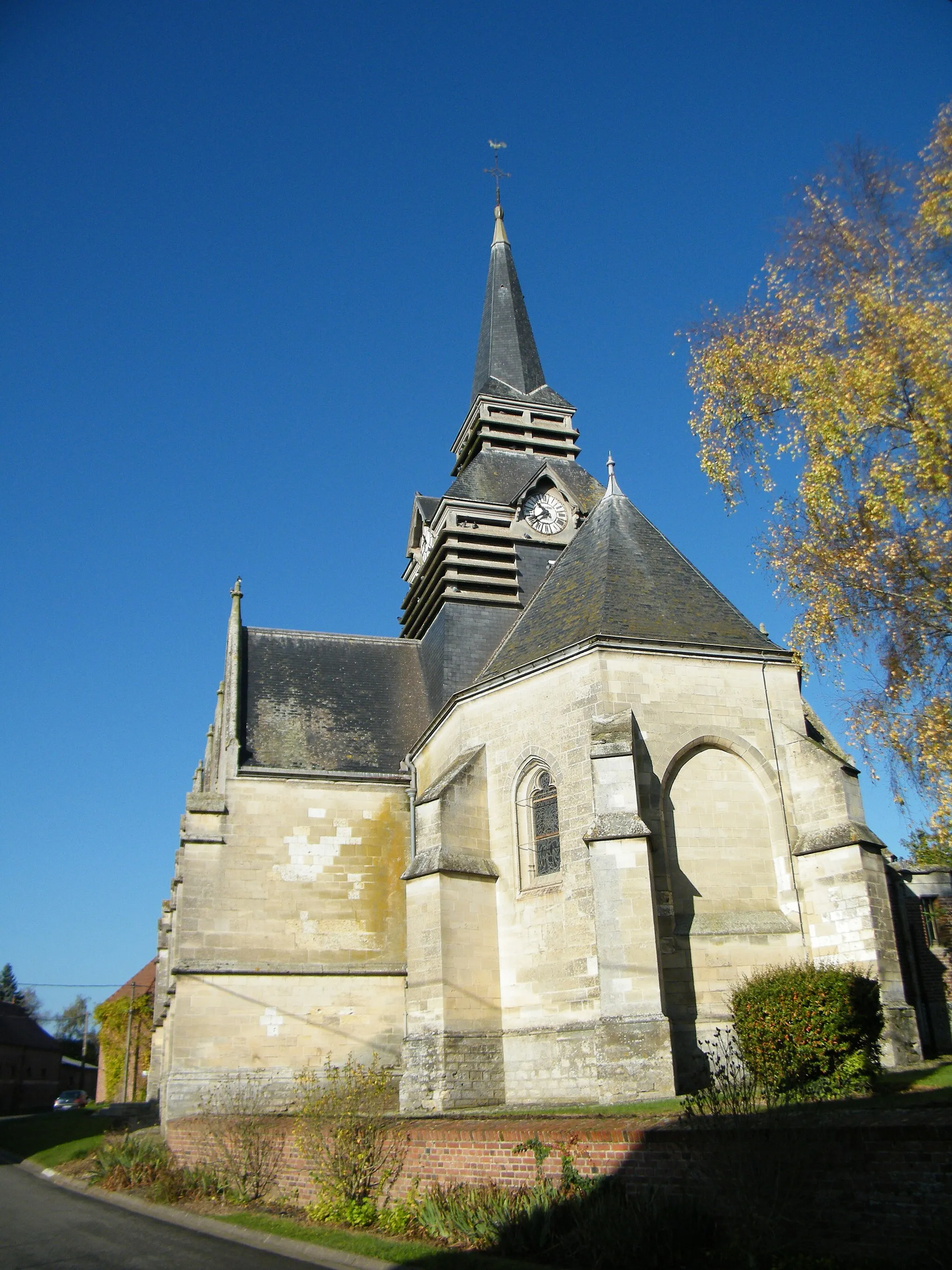 Photo showing: L'église.