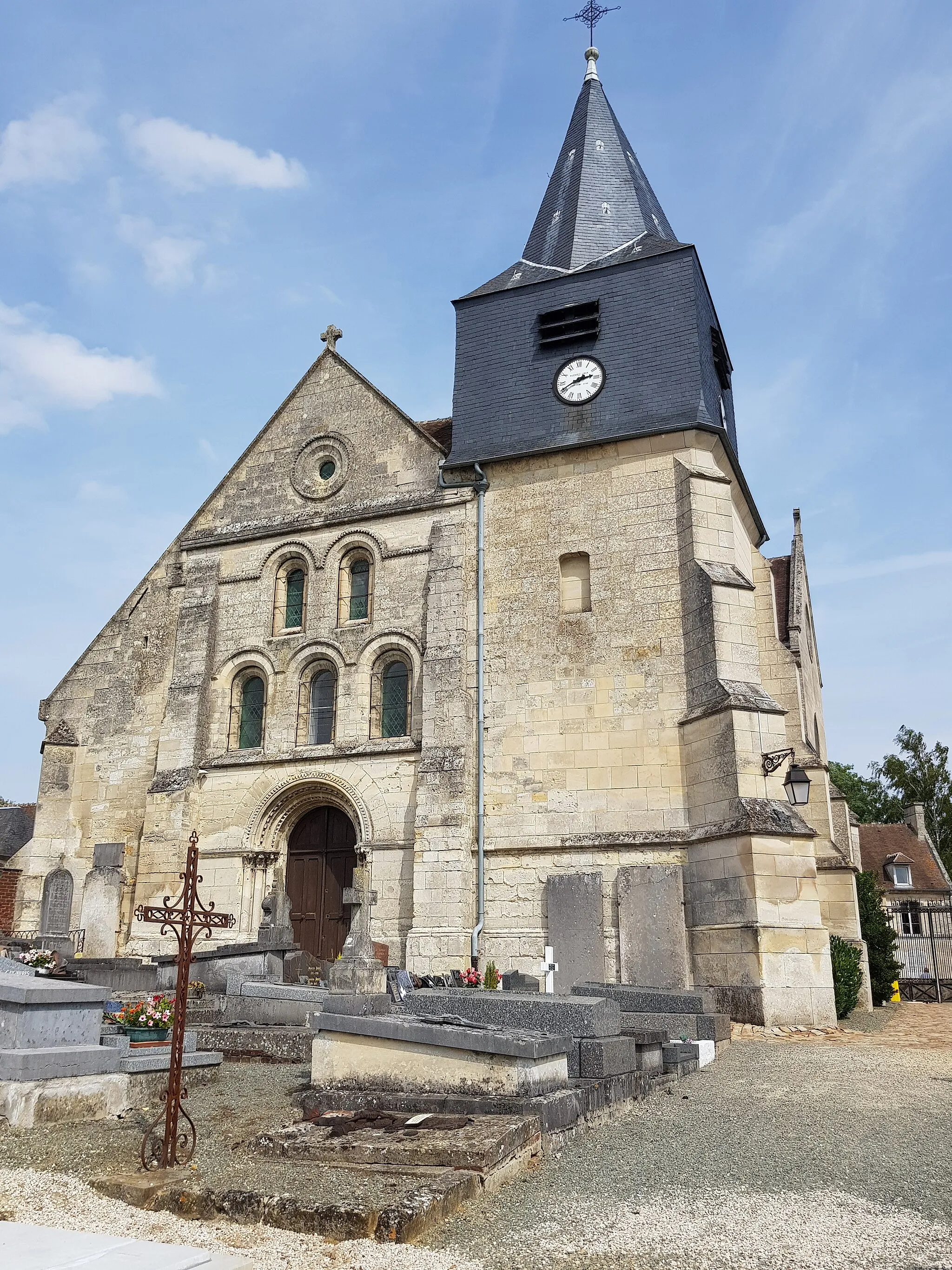 Photo showing: Église - Élincourt-Sainte-Marguerite