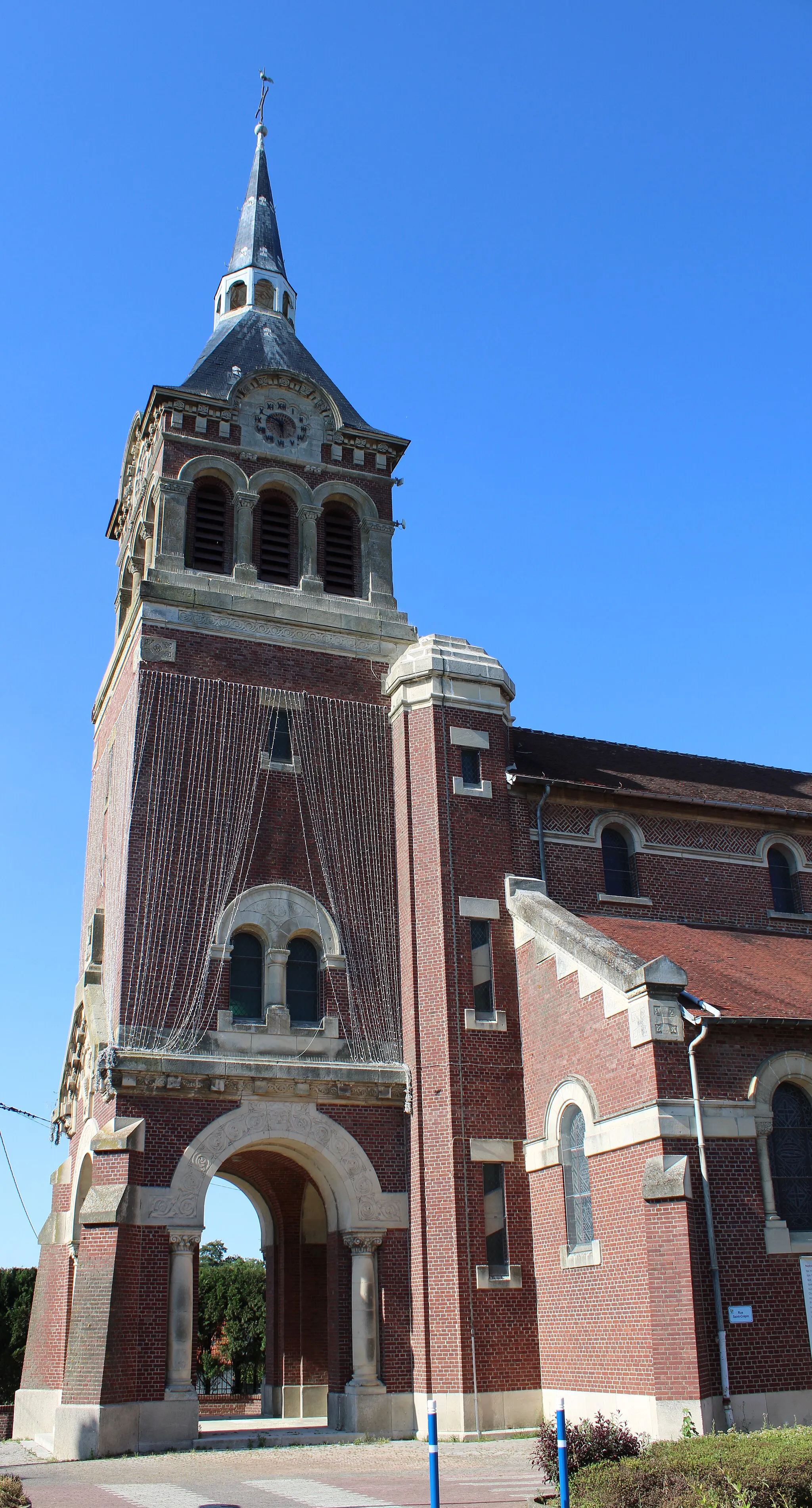 Photo showing: L'église.