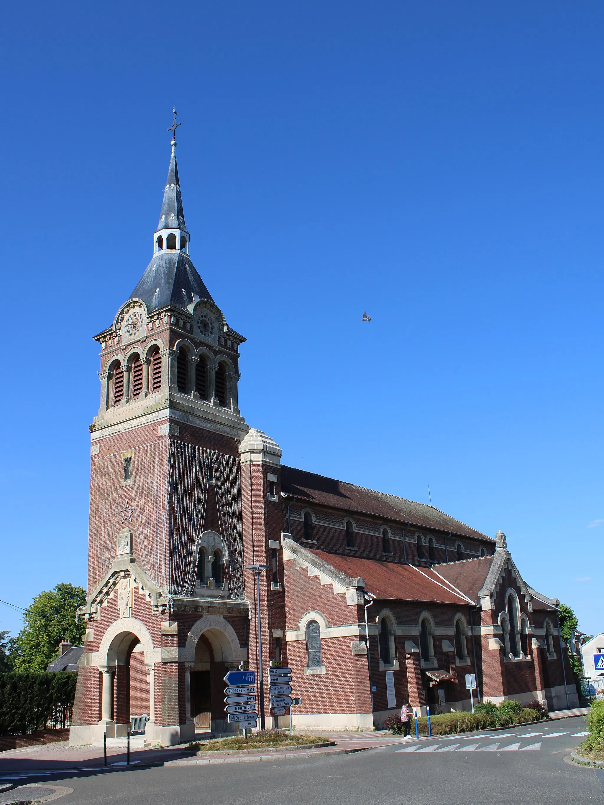 Photo showing: L'église