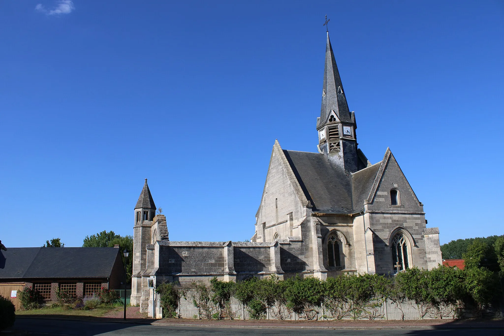 Photo showing: L'église.