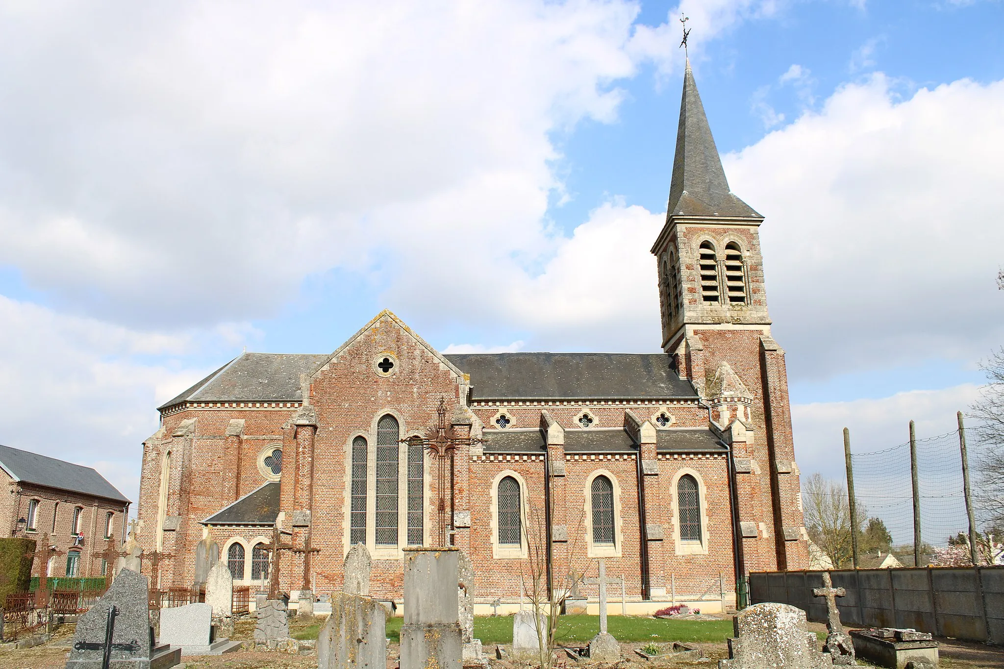 Photo showing: L'église.