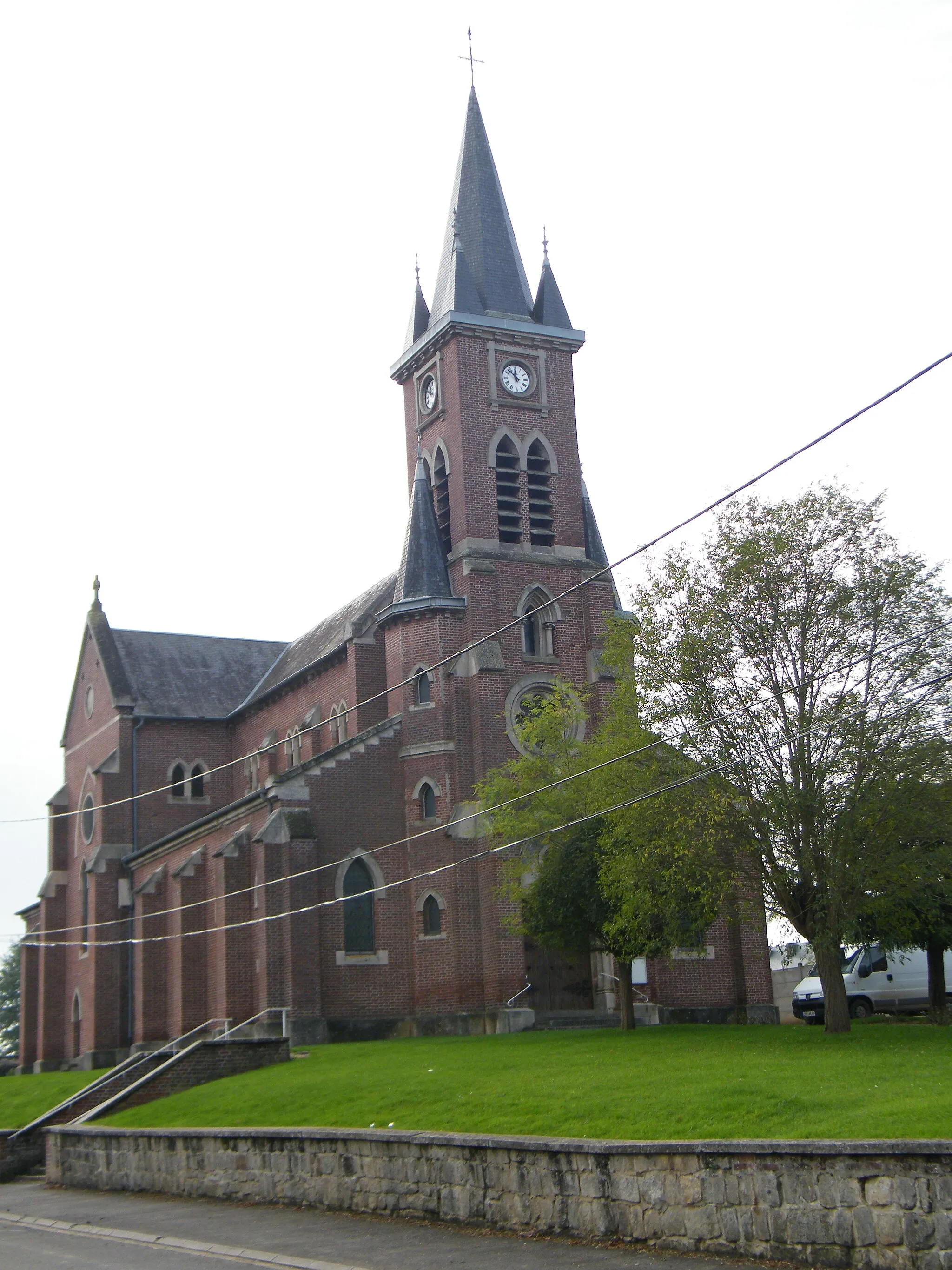 Photo showing: église Saint-Martin, reconstruite après la Première Guerre mondiale.