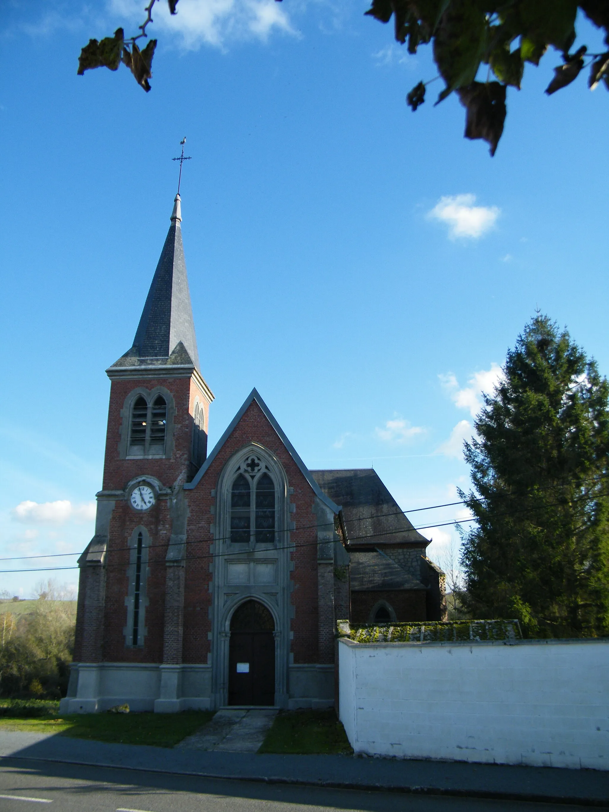 Photo showing: L'église.