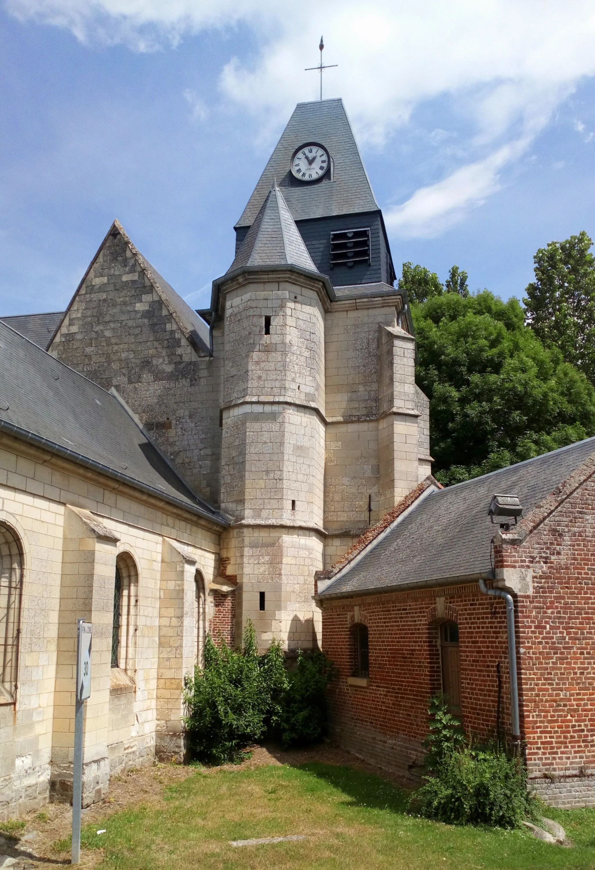 Photo showing: Église Saint-Martin de Cayeux-en-Santerre 2