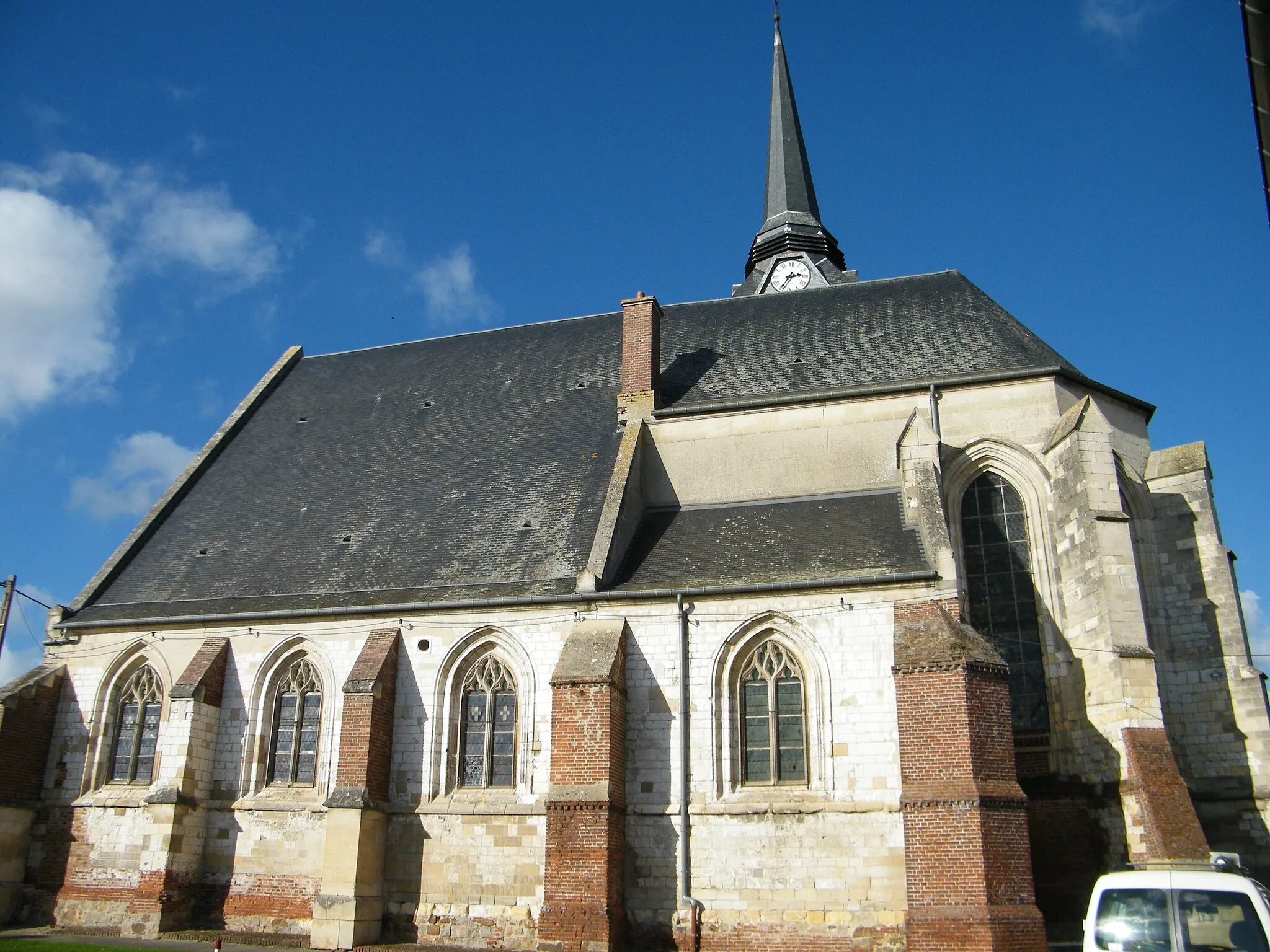 Photo showing: L'église.