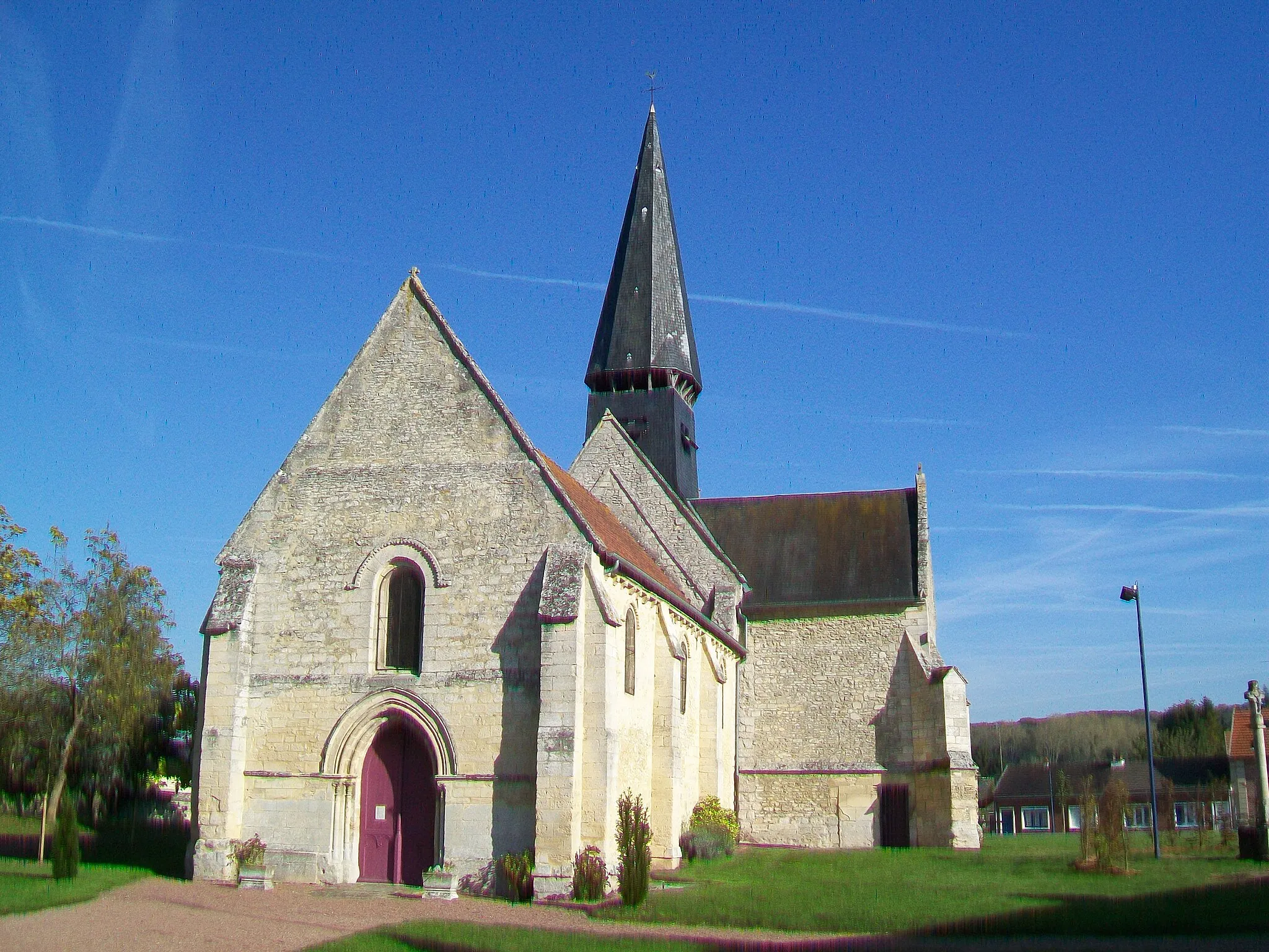 Photo showing: La façade occidentale.