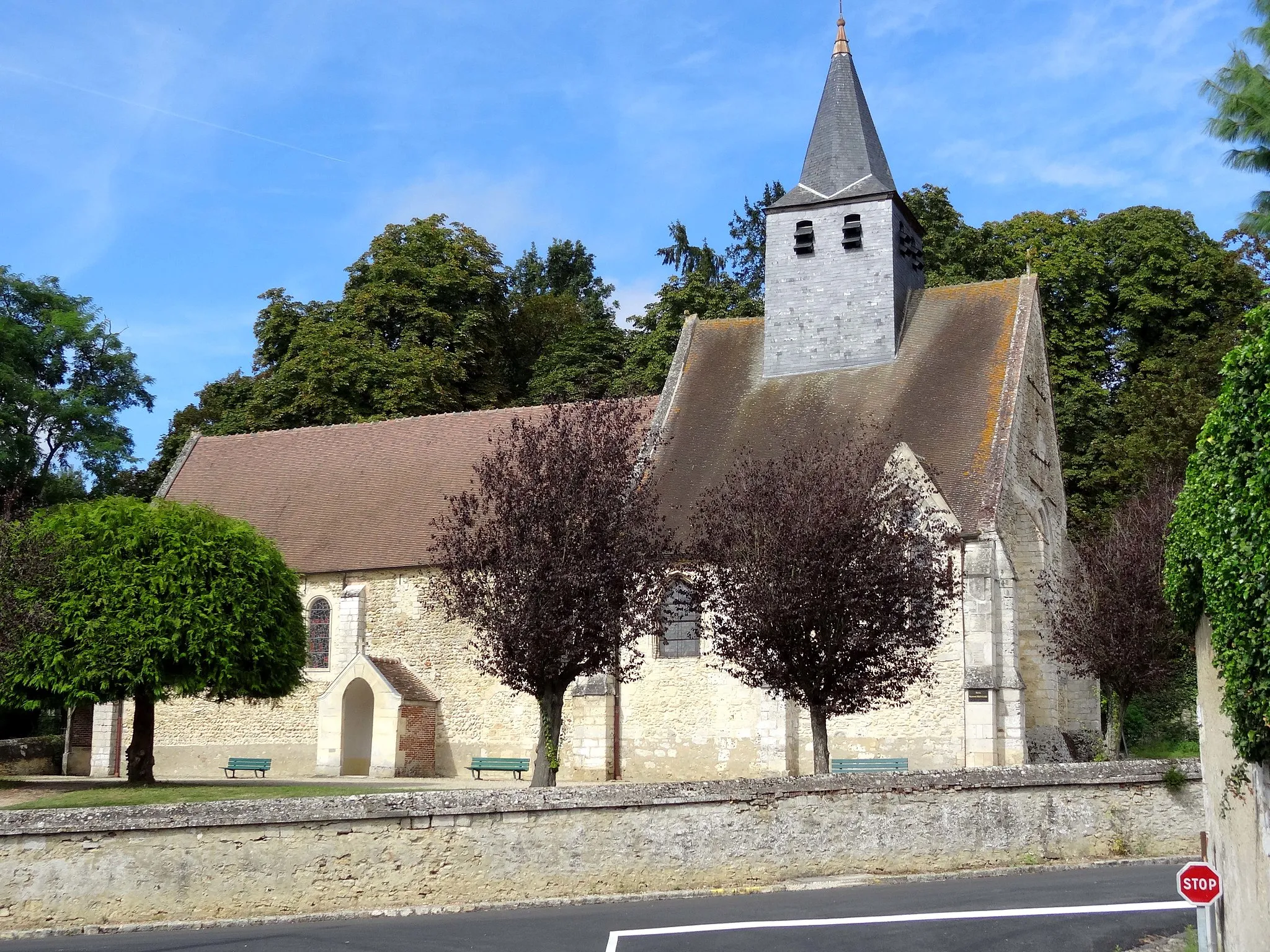 Photo showing: Église Saint-Remi de Ponchon - voir titre.