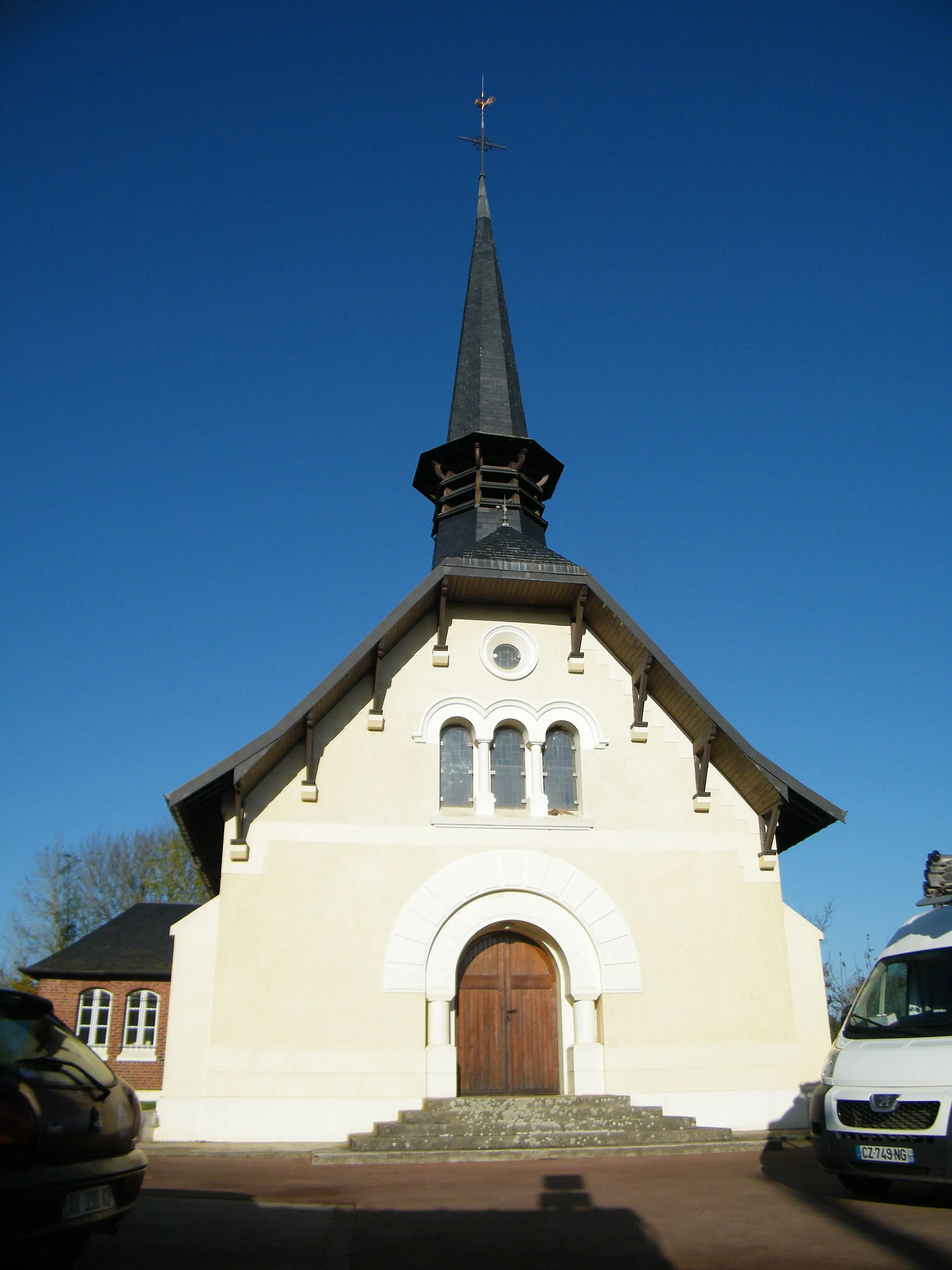 Photo showing: L'église.