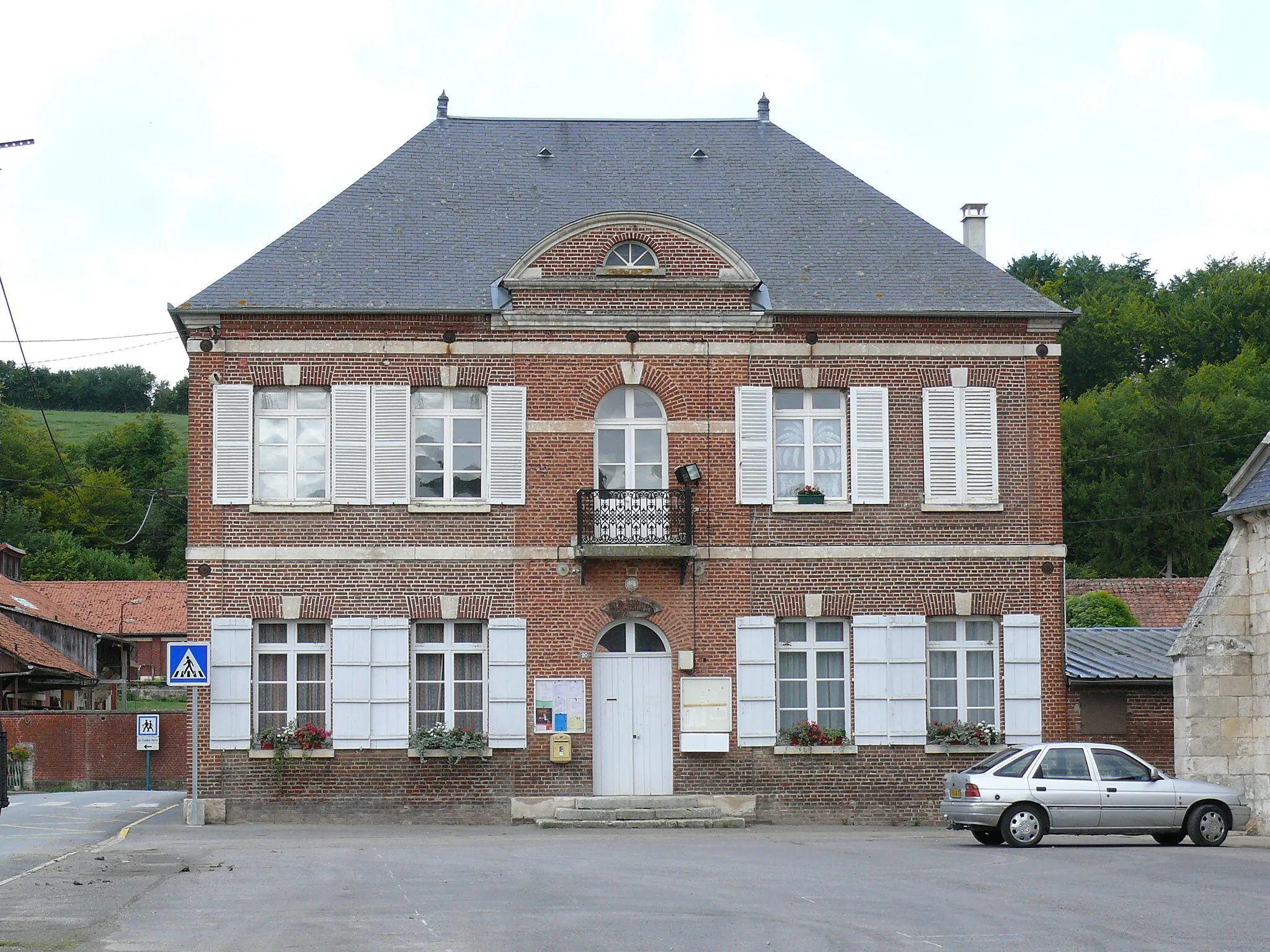 Photo showing: Mairie de Fontaine-Bonneleau (Oise - Picardie - France)