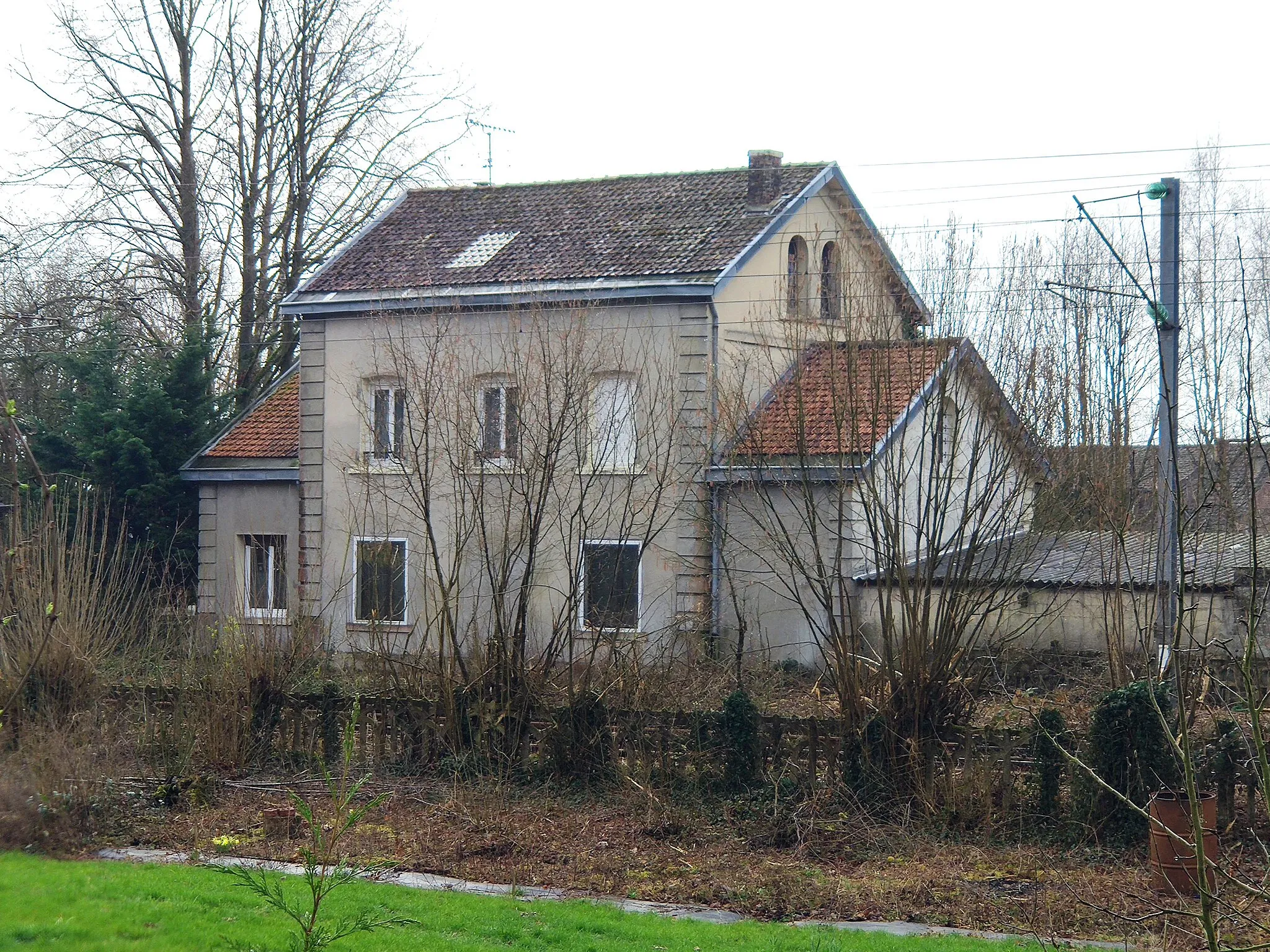 Photo showing: Bacouel-sur-Selle : la gare, côté voies