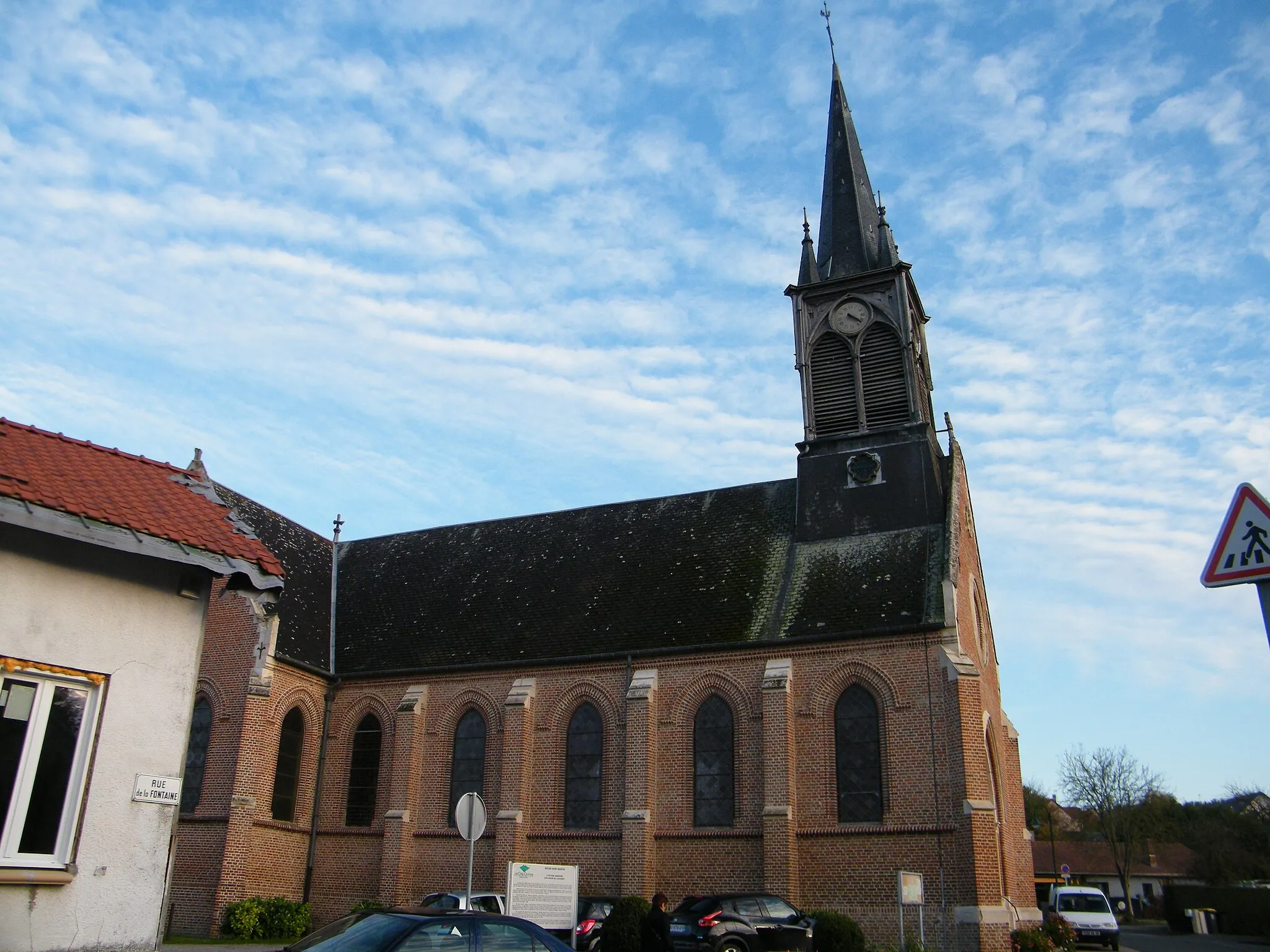 Photo showing: L'église.