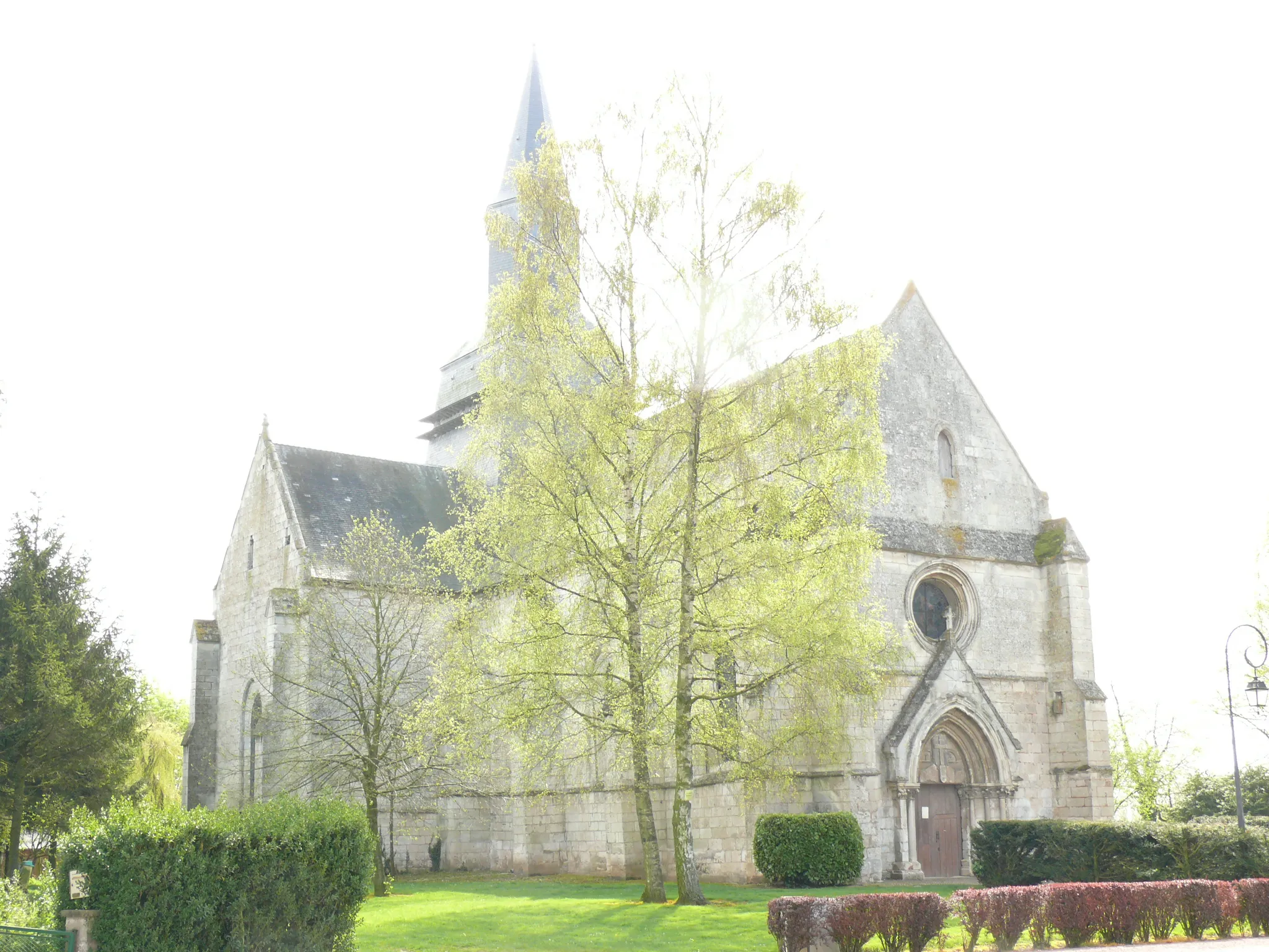 Photo showing: Sommereux (Oise - Picardie - France) : L'église Saint Aubin