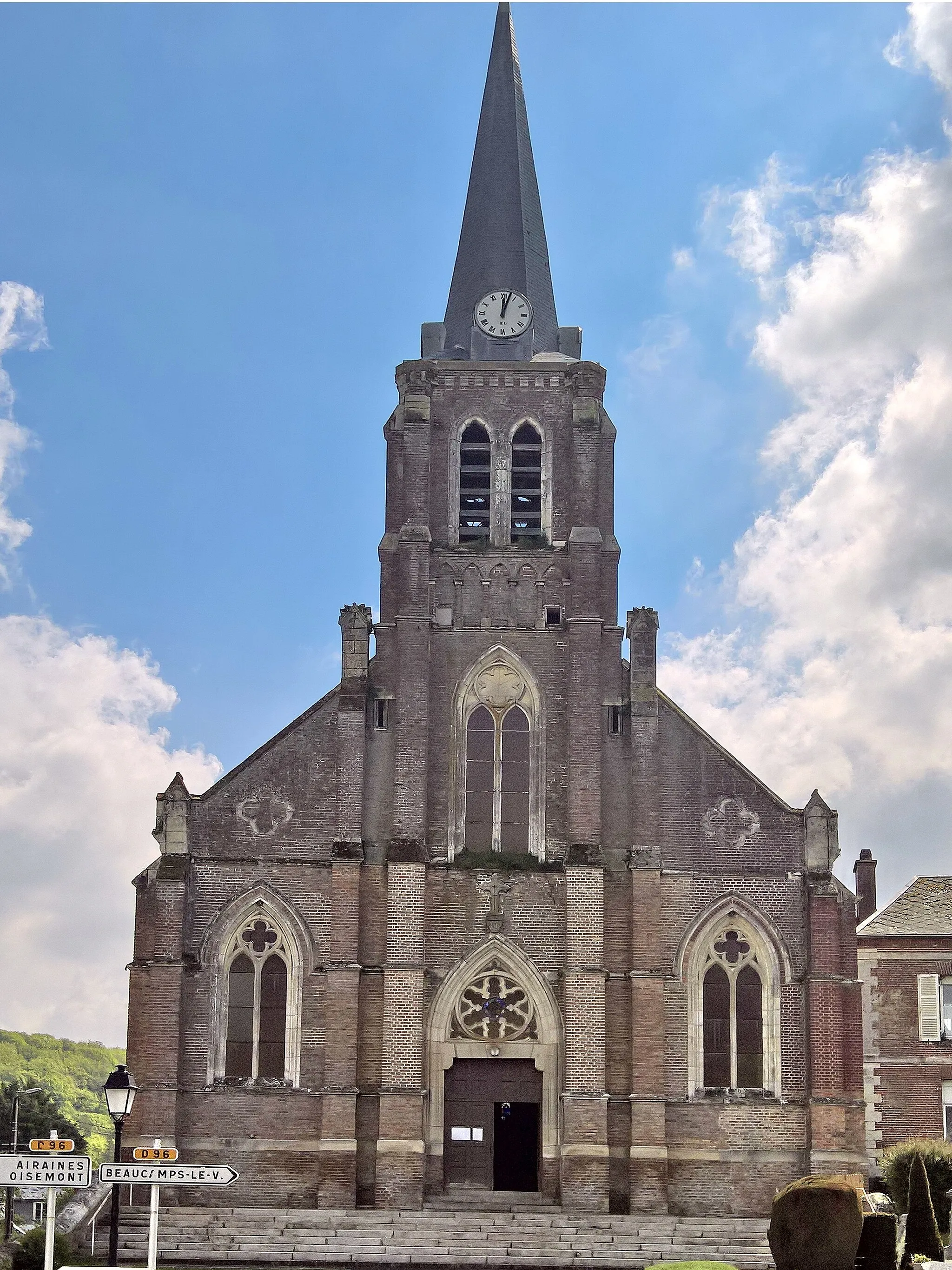 Photo showing: Liomer : L'église