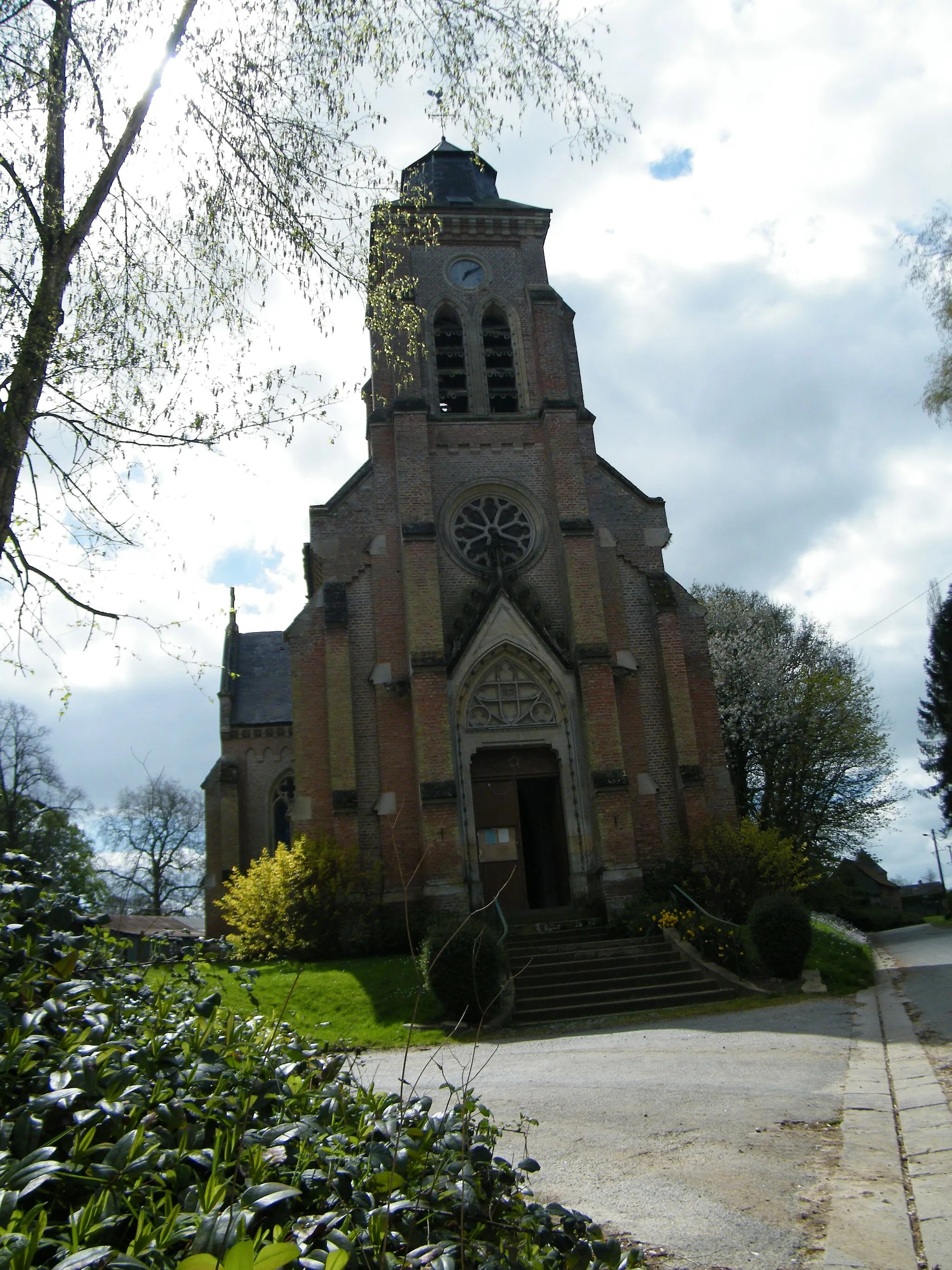Photo showing: Le clocher.