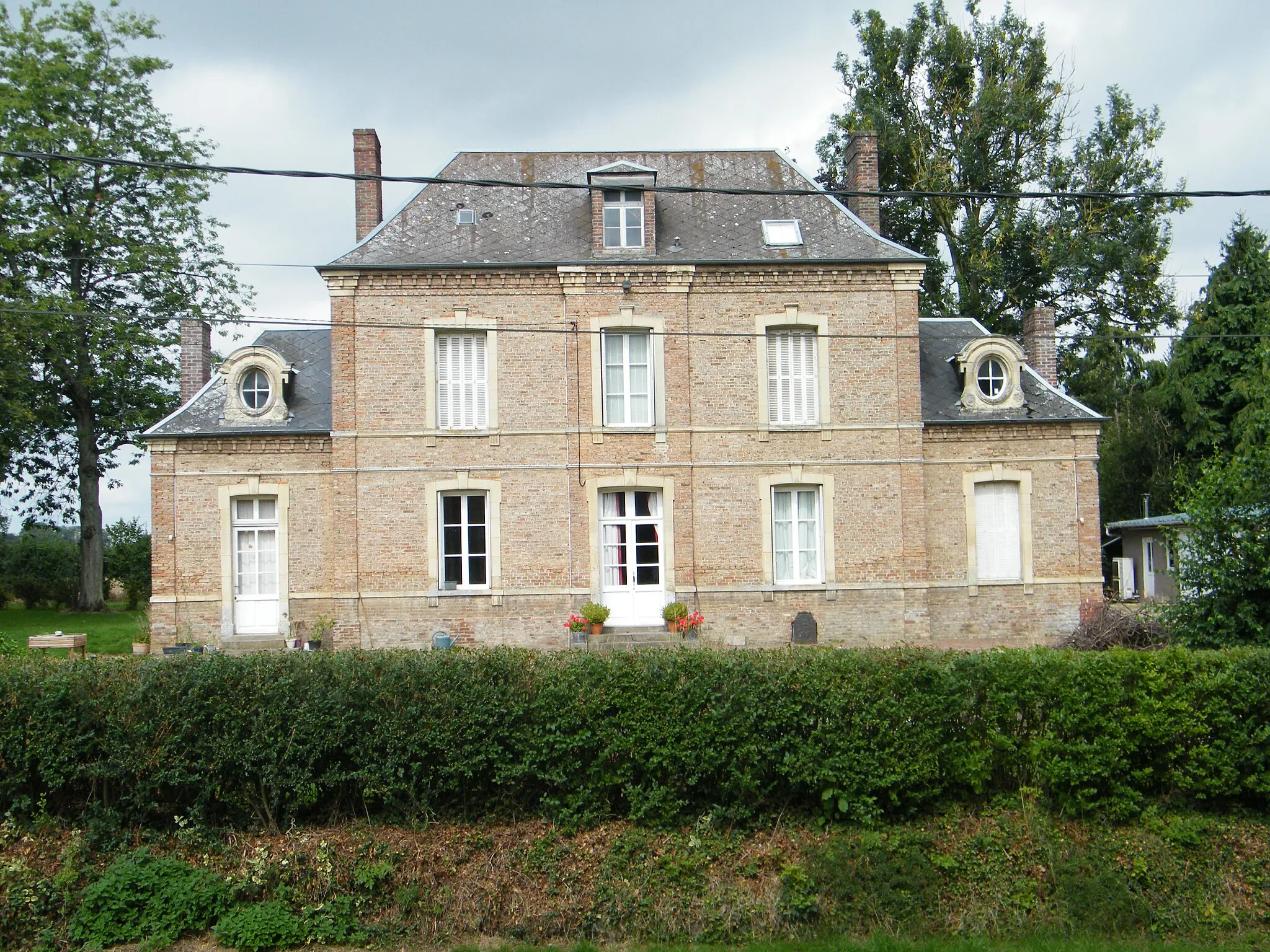 Photo showing: Lignières-en-Vimeu, Somme, Fr, architecture locale.