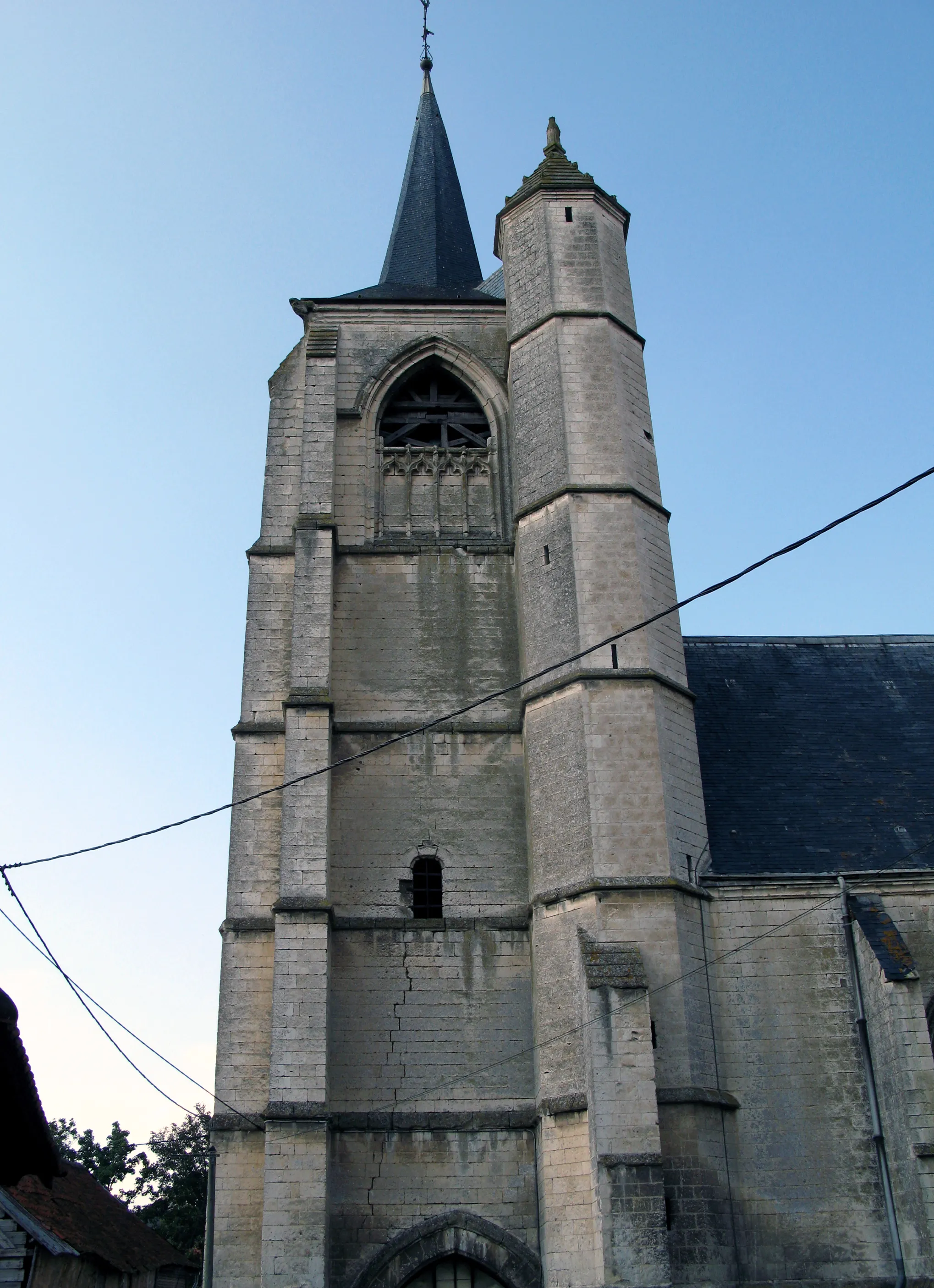 Photo showing: Allery (Somme, France) -

Le clocher de l'église.