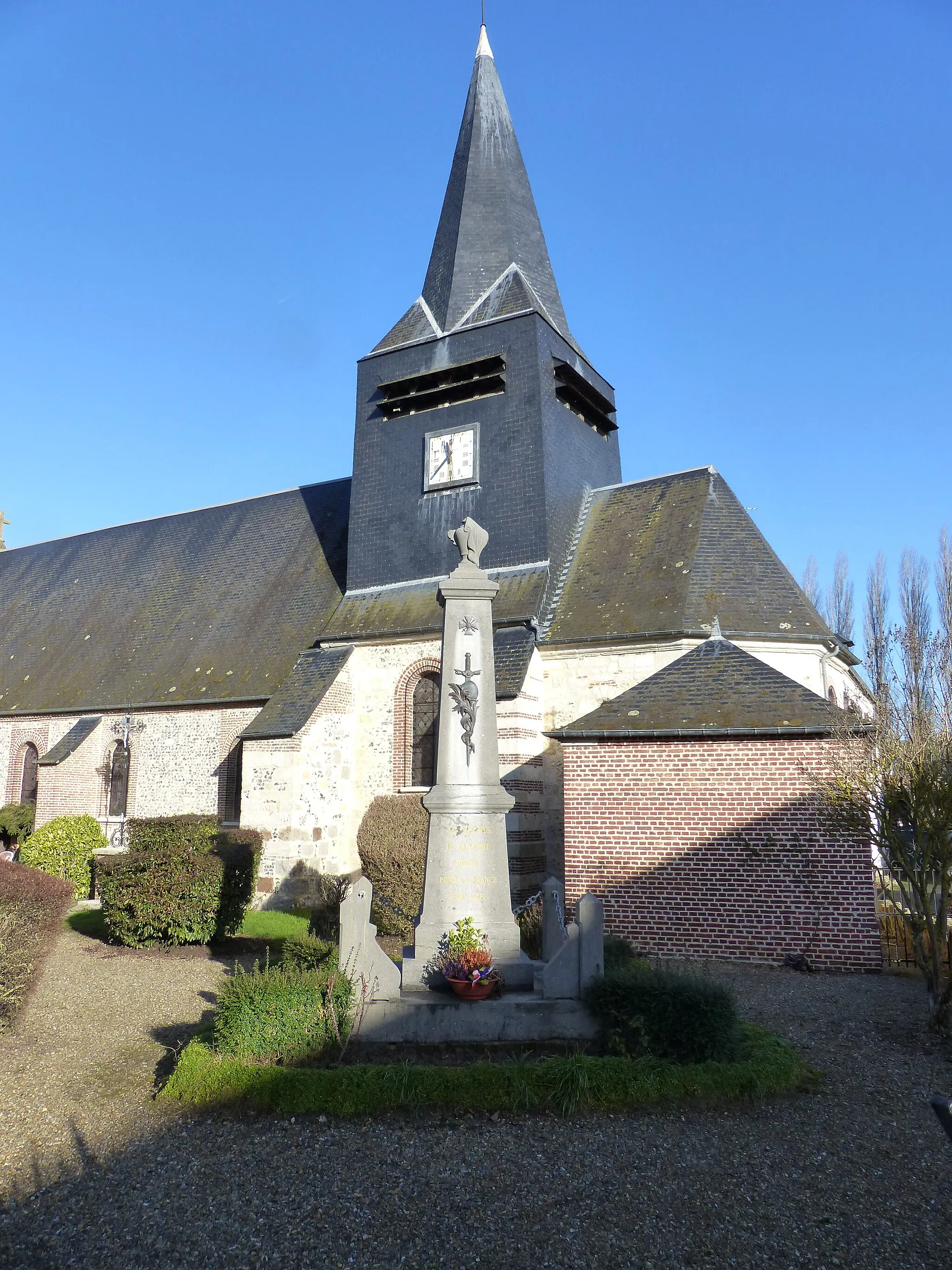 Photo showing: Le monument aux morts de Blicourt