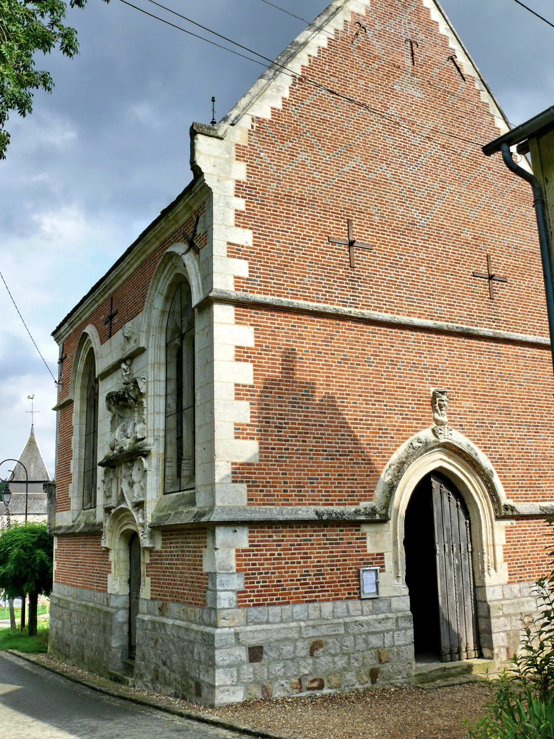 Photo showing: Marseille-en-Beauvais (Oise - Picardie - France) : La chapelle des Saintes Hosties