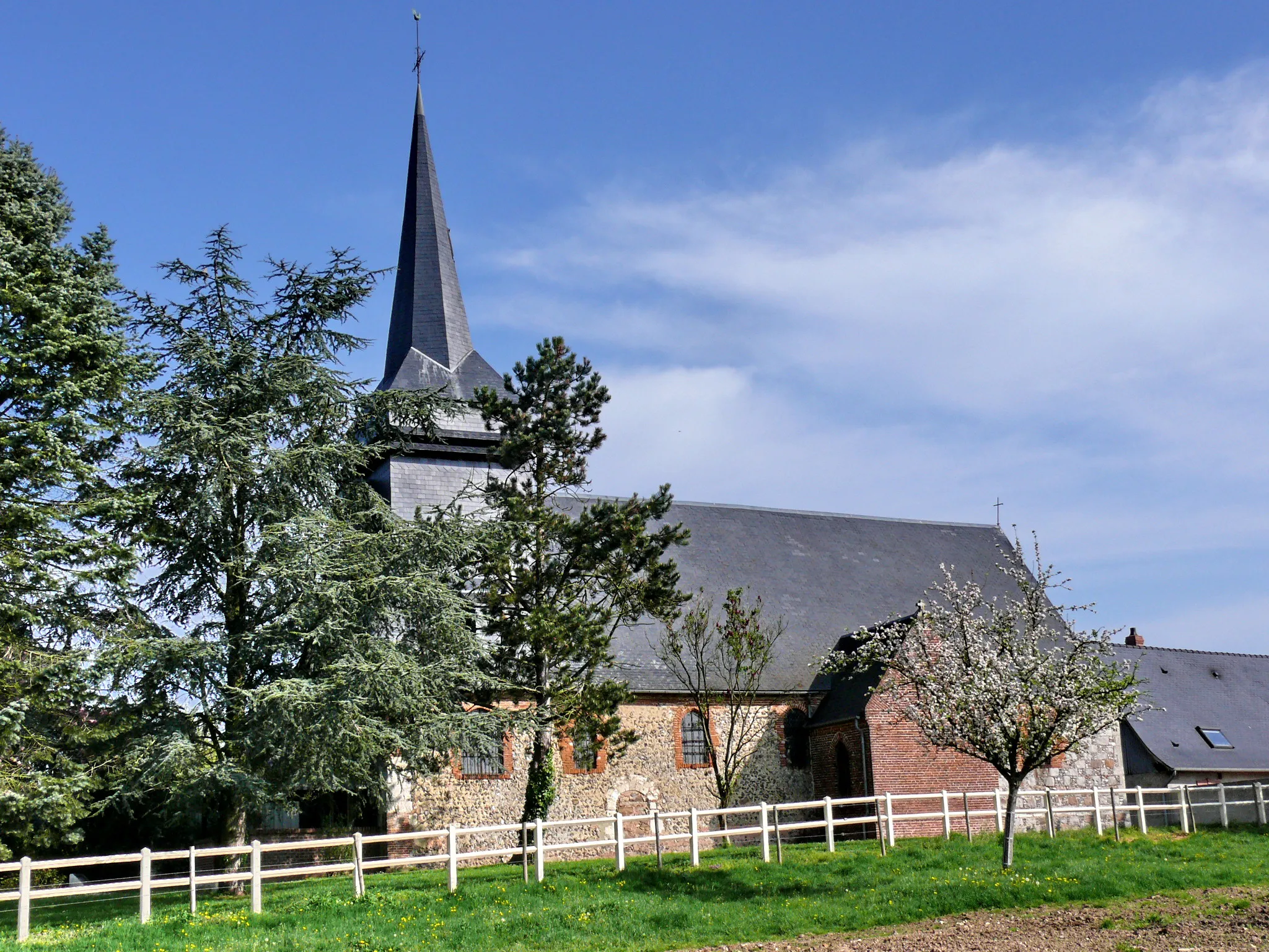 Photo showing: Rothois : L'église