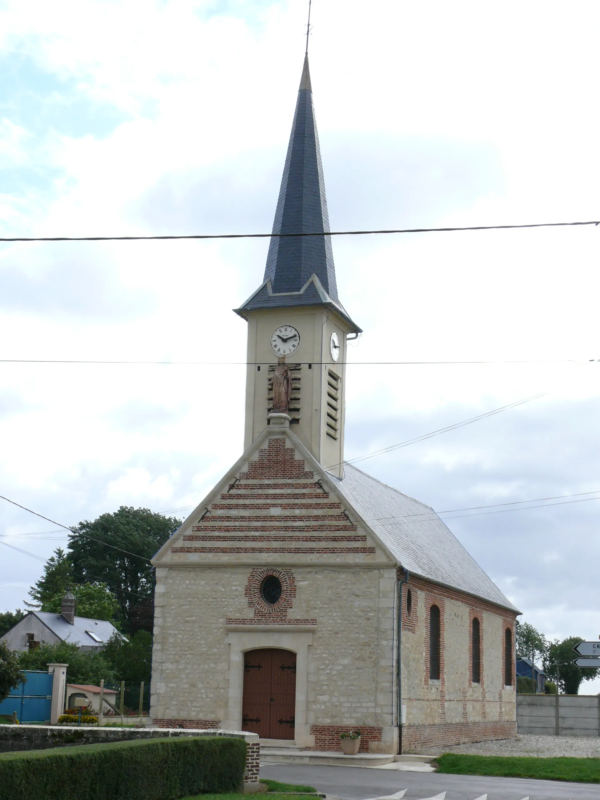 Photo showing: Le Crocq - Eglise Saint-Louis