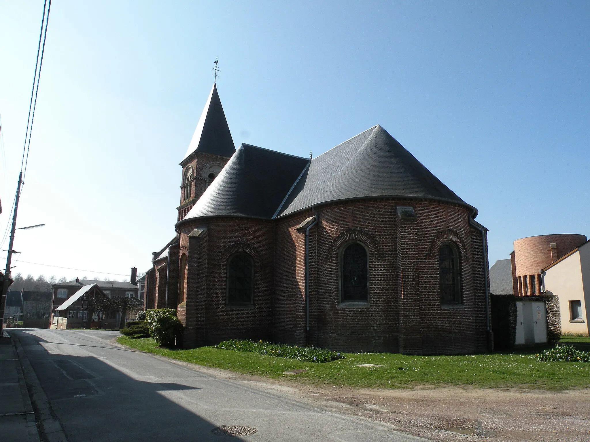 Photo showing: église de Rochy-Condé