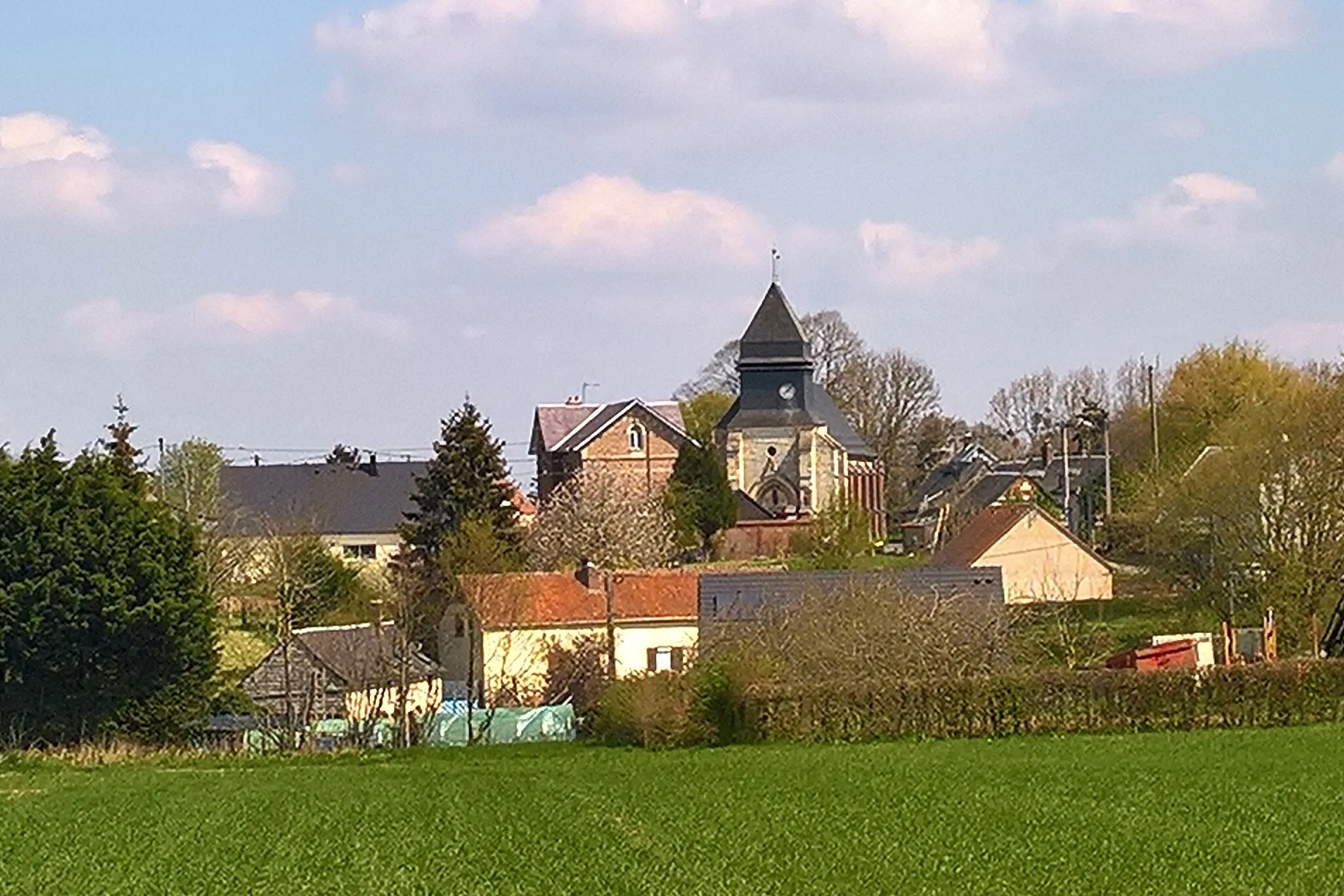 Photo showing: Sentelie, Somme, France, vue générale