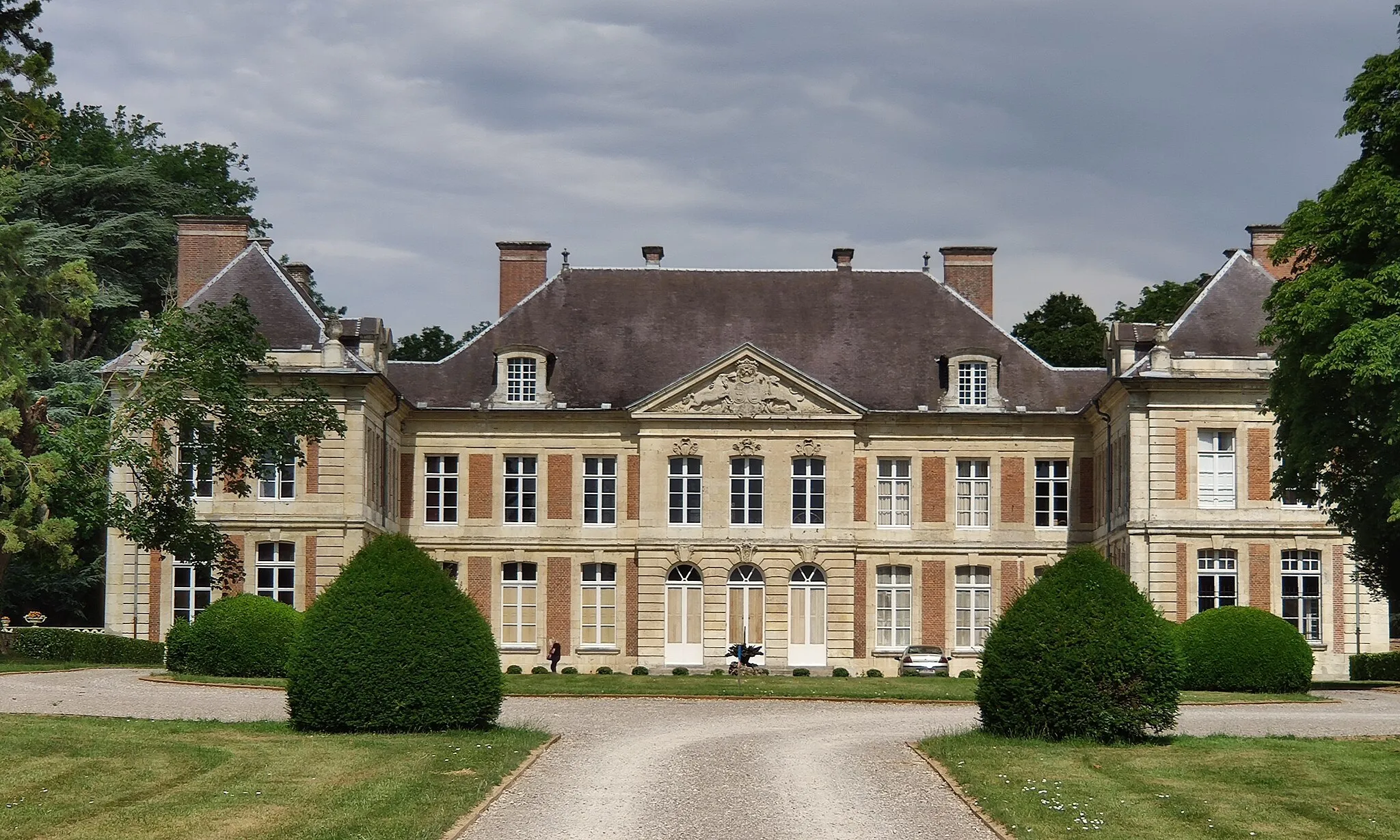 Photo showing: Le château de Courcelles-sous-Moyencourt