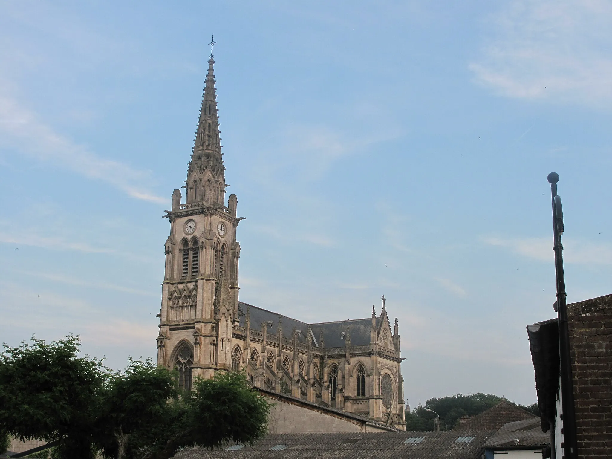 Photo showing: The church of Saint-Jacques in Abbeville, France
