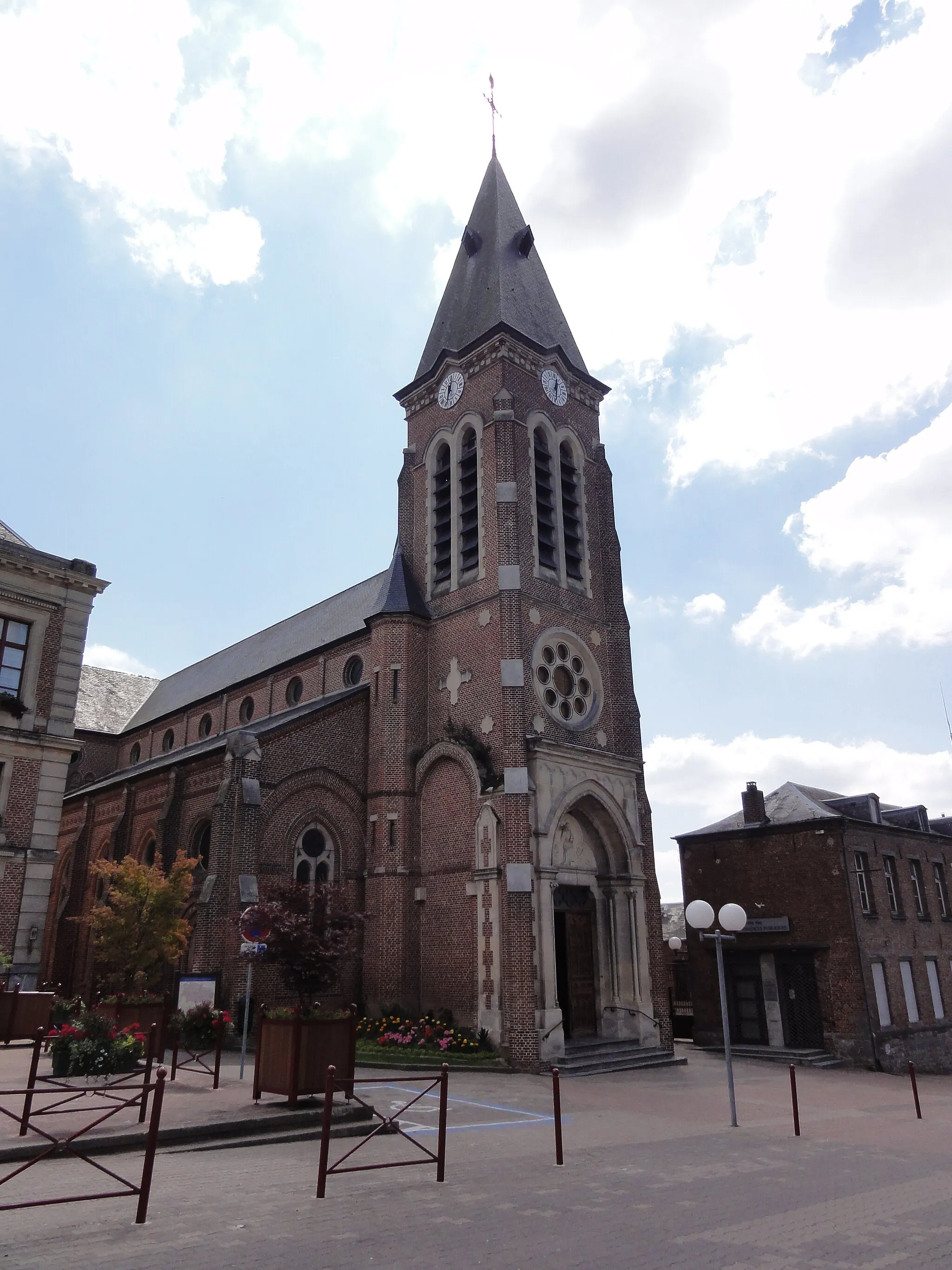 Photo showing: Le Nouvion-en-Thiérache (Aisne, Fr) église