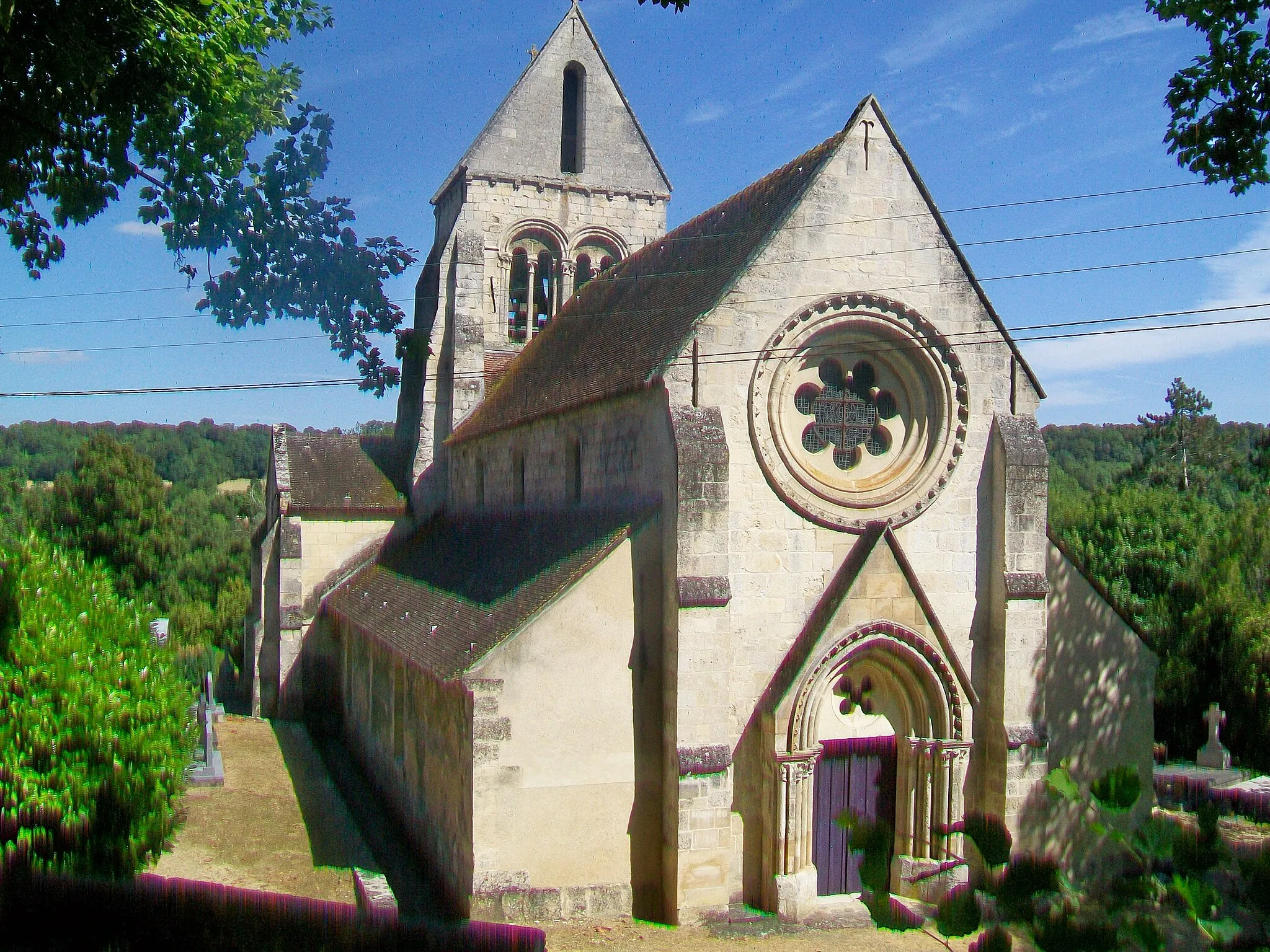 Photo showing: L'église Notre-Dame, façade occidentale.