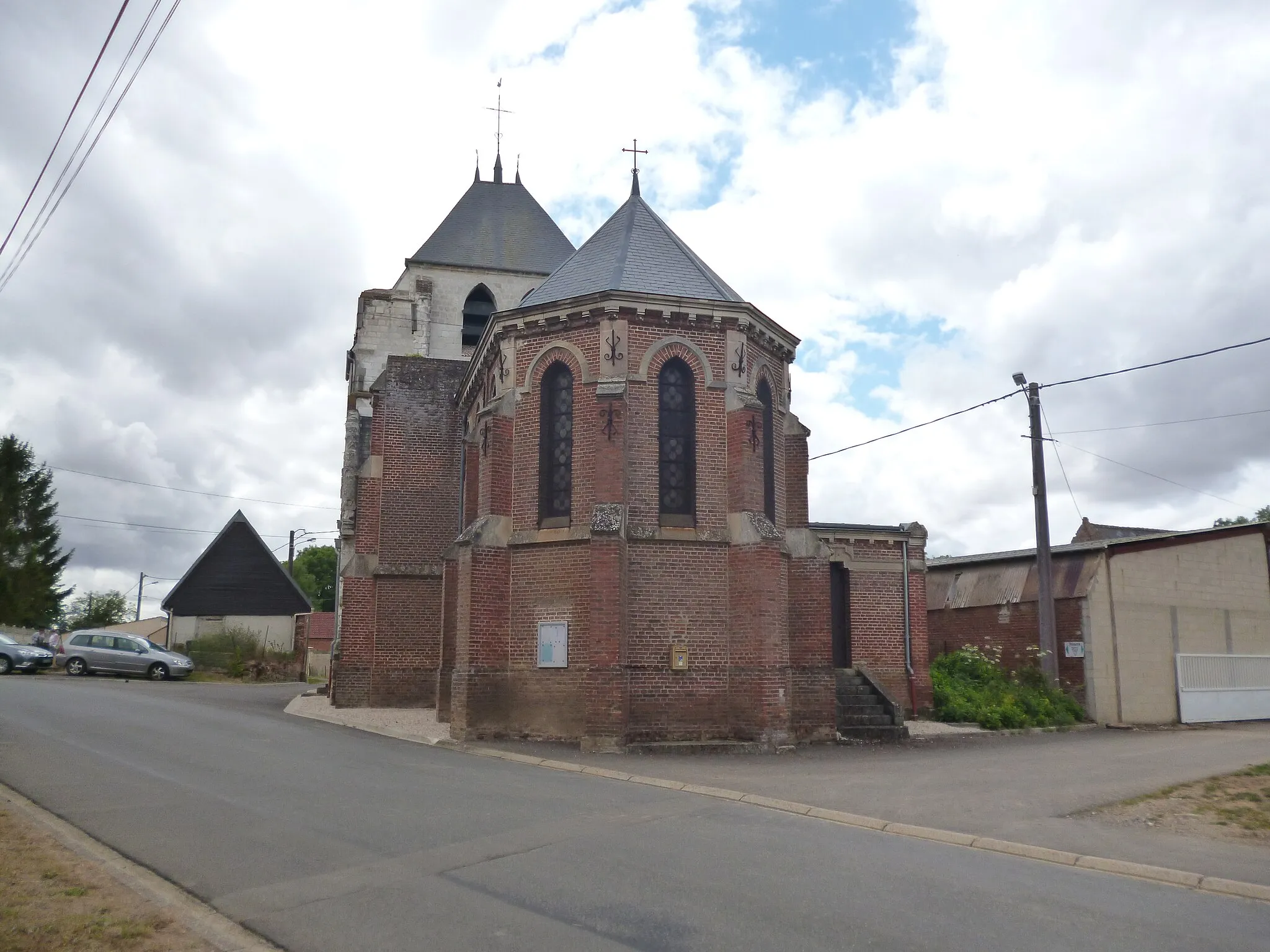 Photo showing: Eglise Saint-Marc de Mory-Montcrux (Oise).