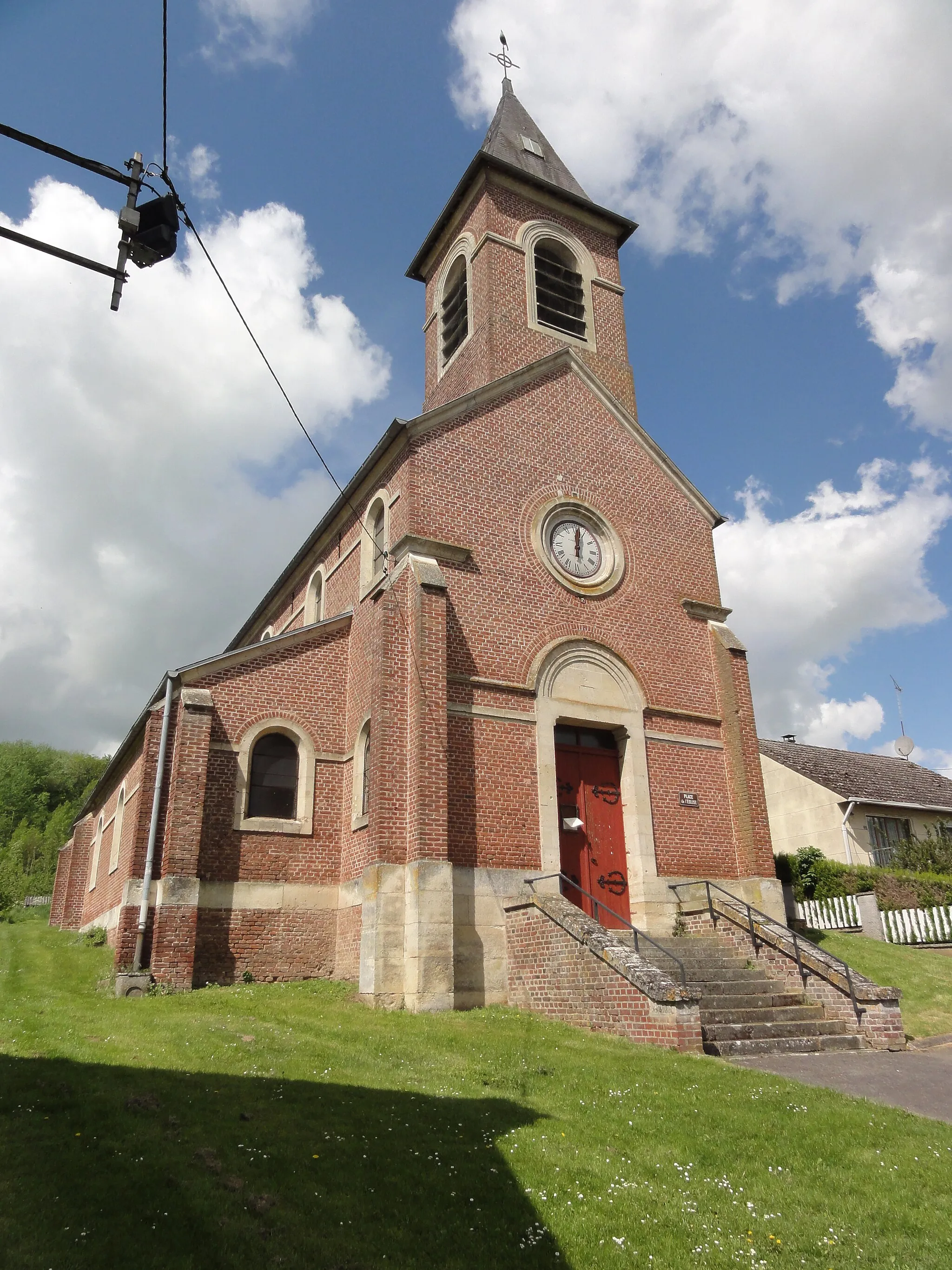 Photo showing: Wissignicourt (Aisne) église