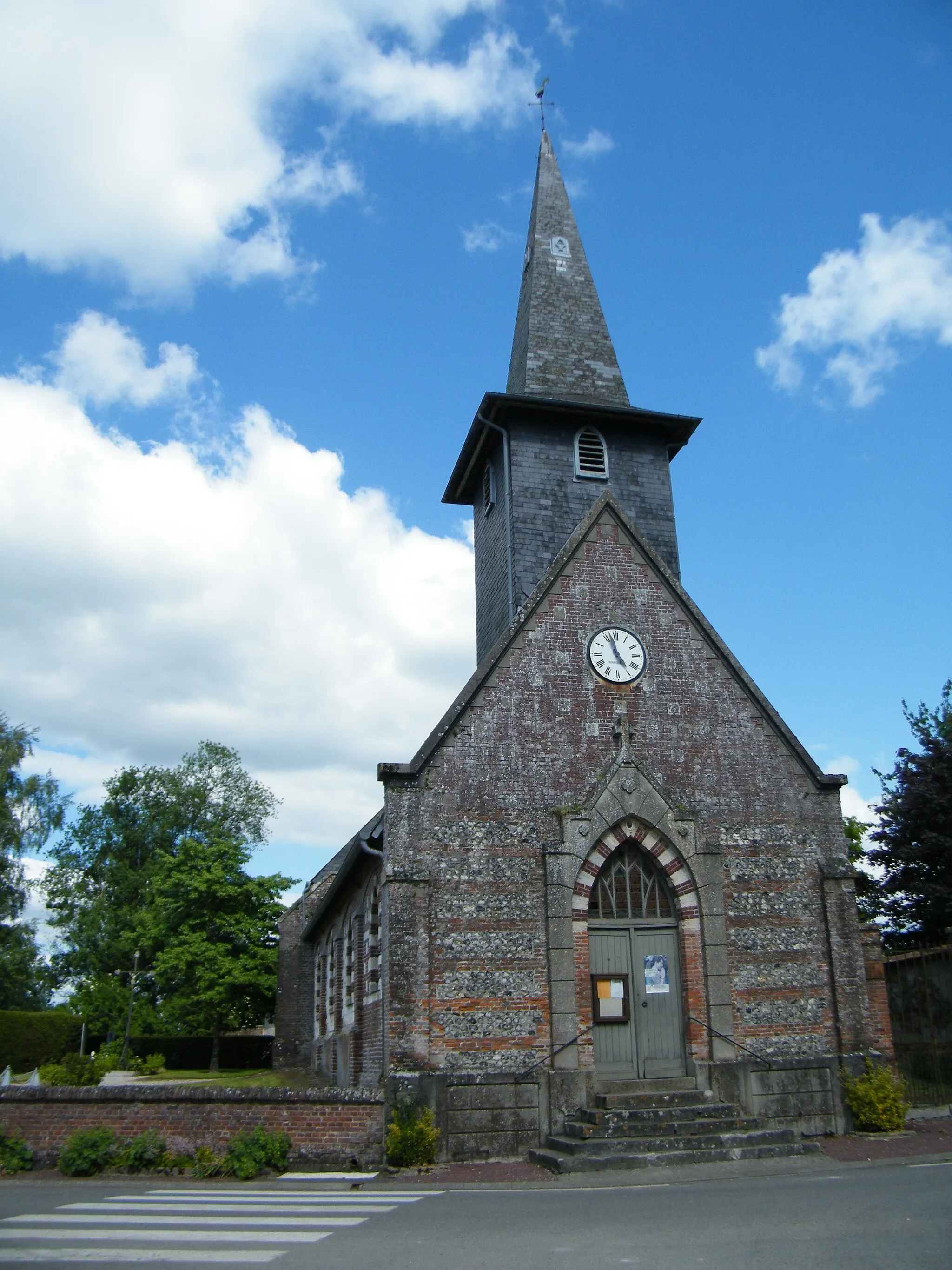 Photo showing: L'église de Baromesnil.