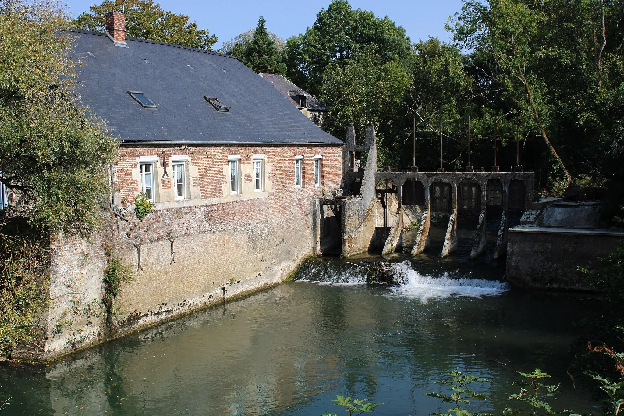 Photo showing: Le moulin