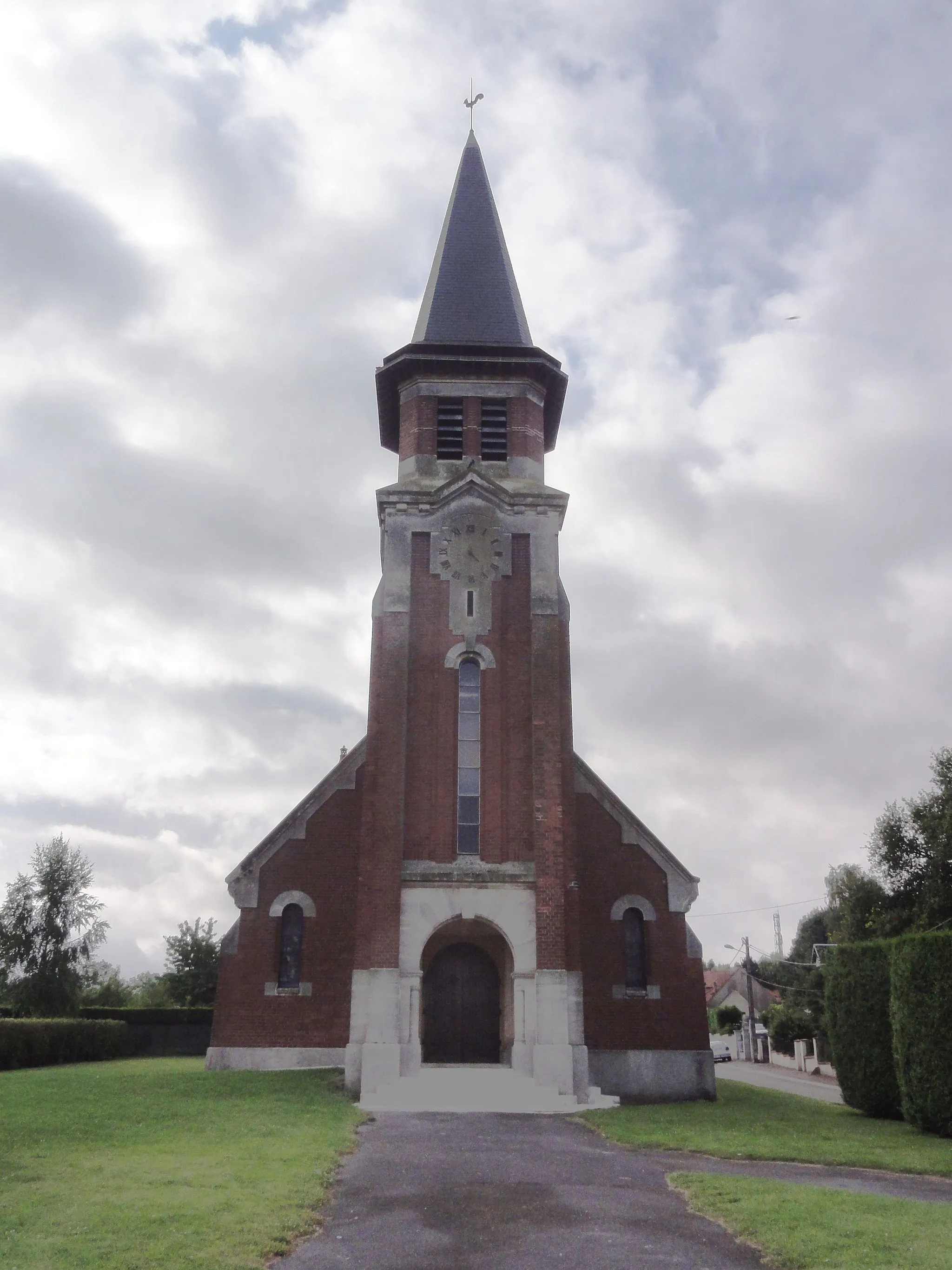 Photo showing: Attilly (Aisne) église Saint-Martin