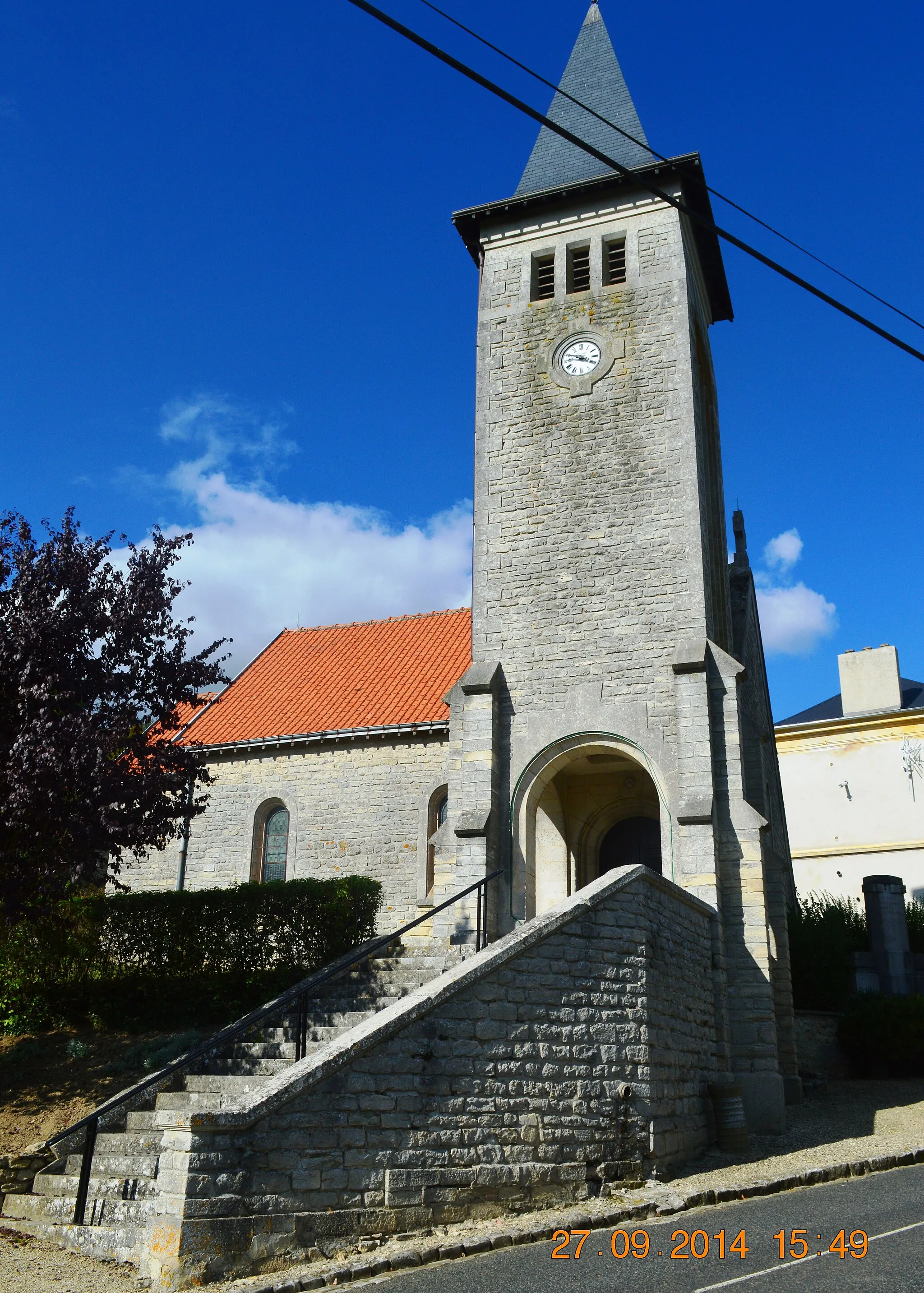 Photo showing: Aubigny-en-Laonnois Church