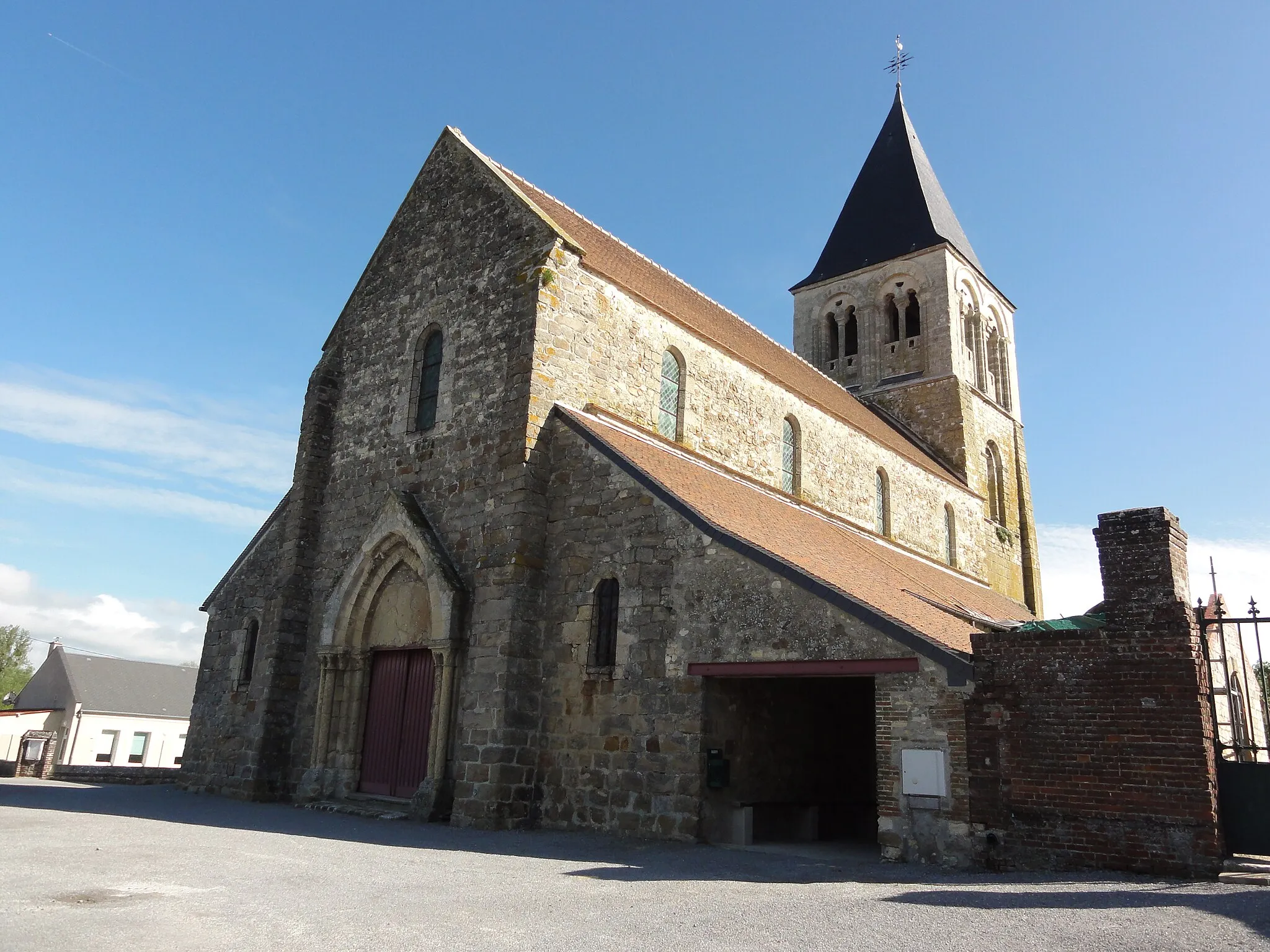 Photo showing: Barenton-Bugny (Aisne) église