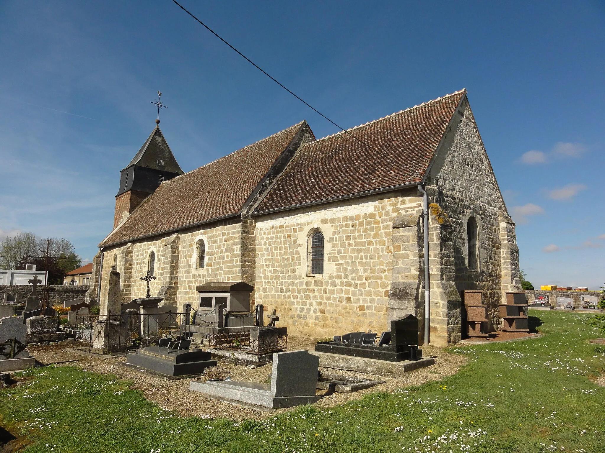 Photo showing: Barenton-Cel (Aisne) église