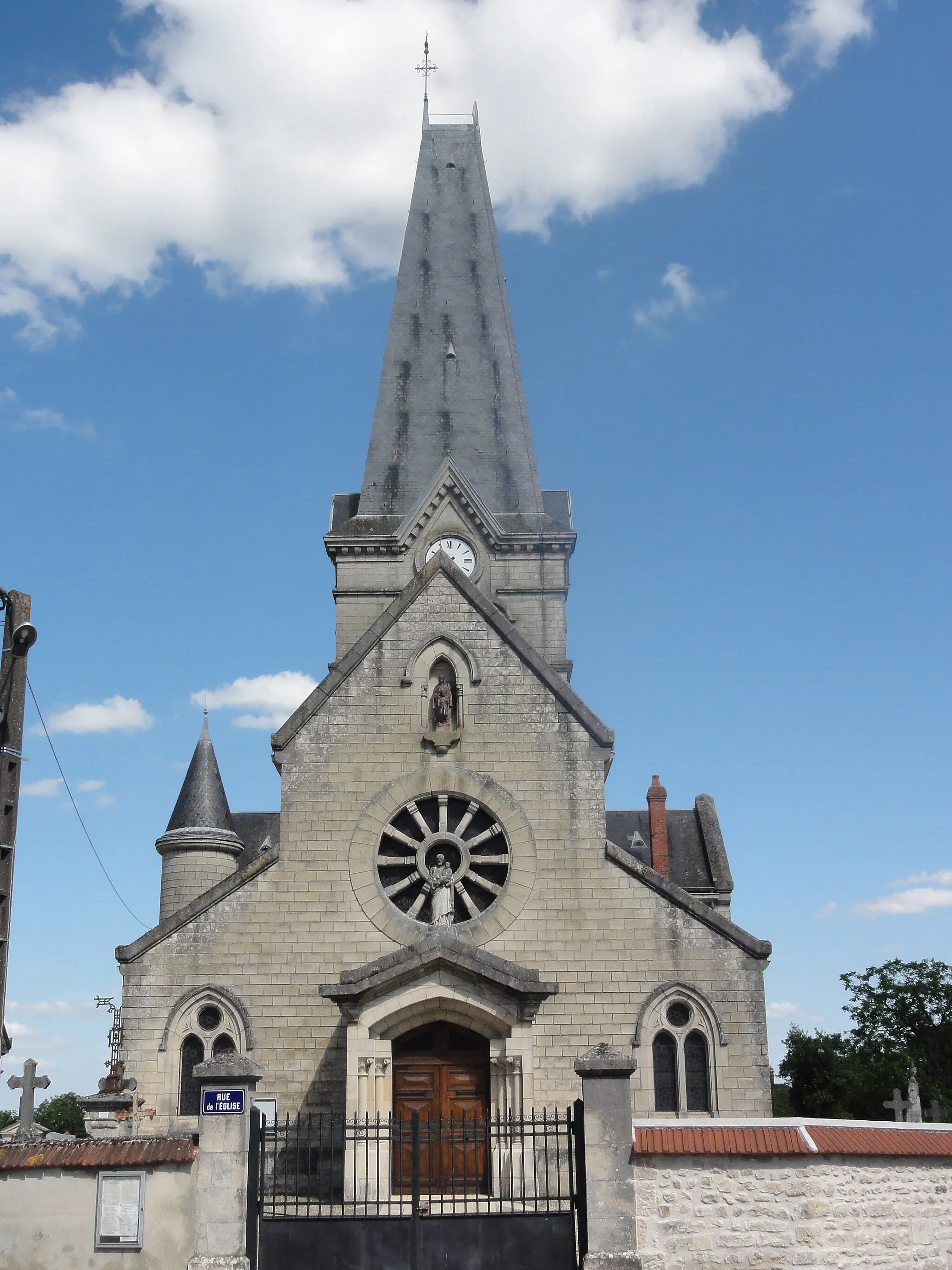 Photo showing: Berrieux (Aisne) église